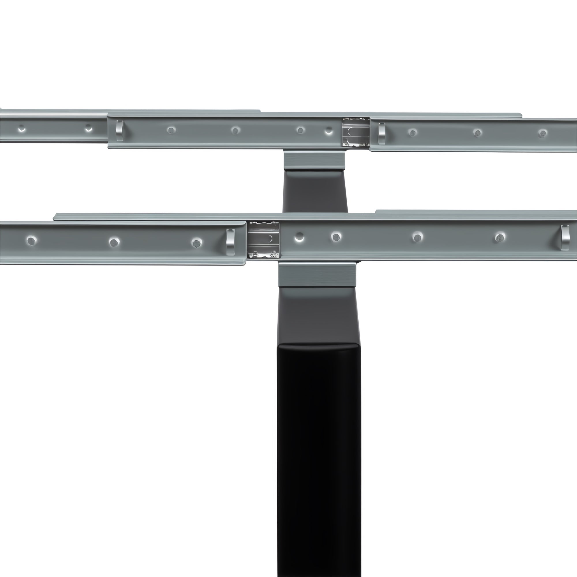 Modern Multifunctional Extendable Dining Table with Outlet