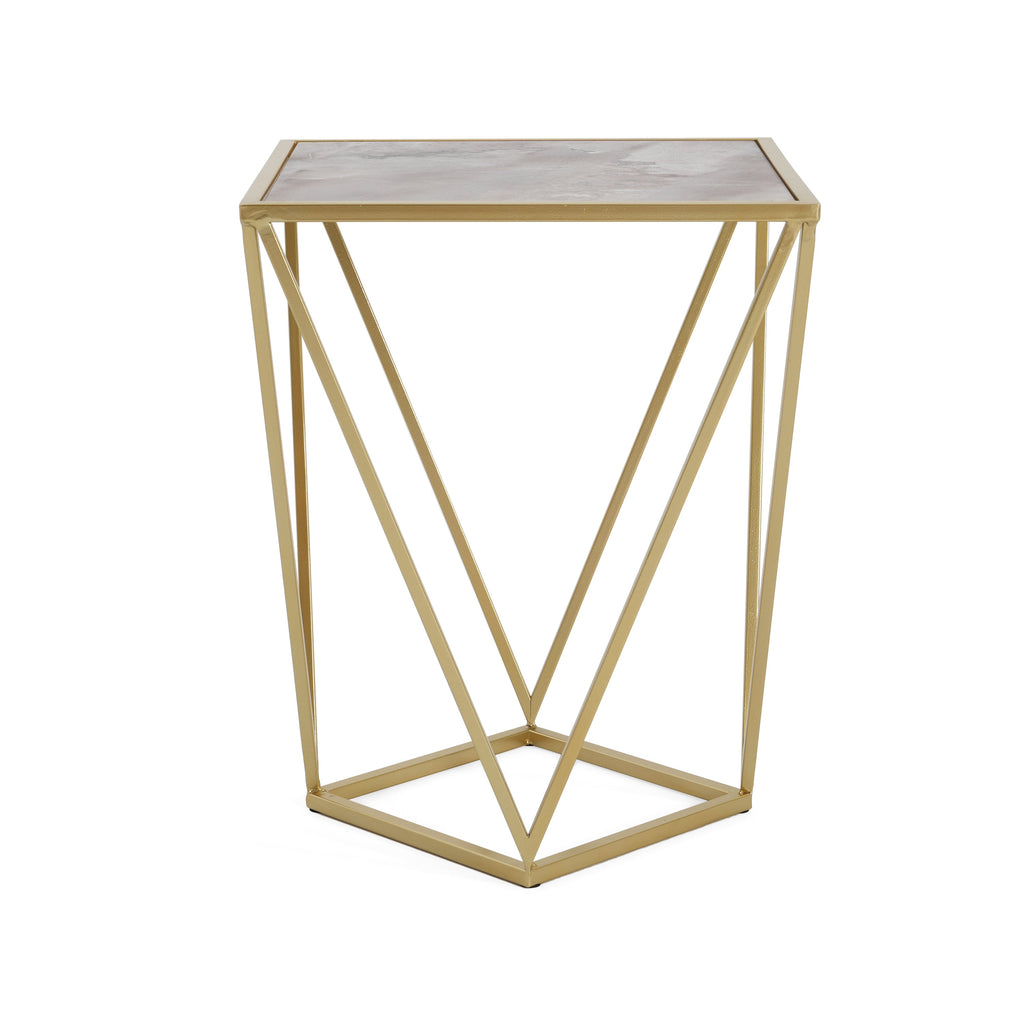 Creative Simiple Glass Side Table