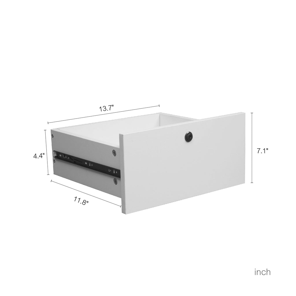 Modern Smart Nightstand with Charging Station