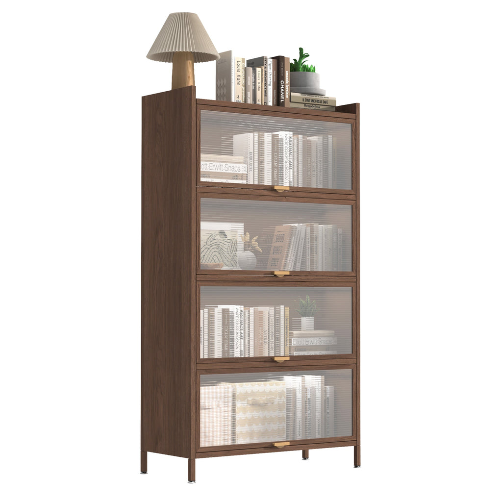 57'' Tall Metal 4 Flip Doors Cabine