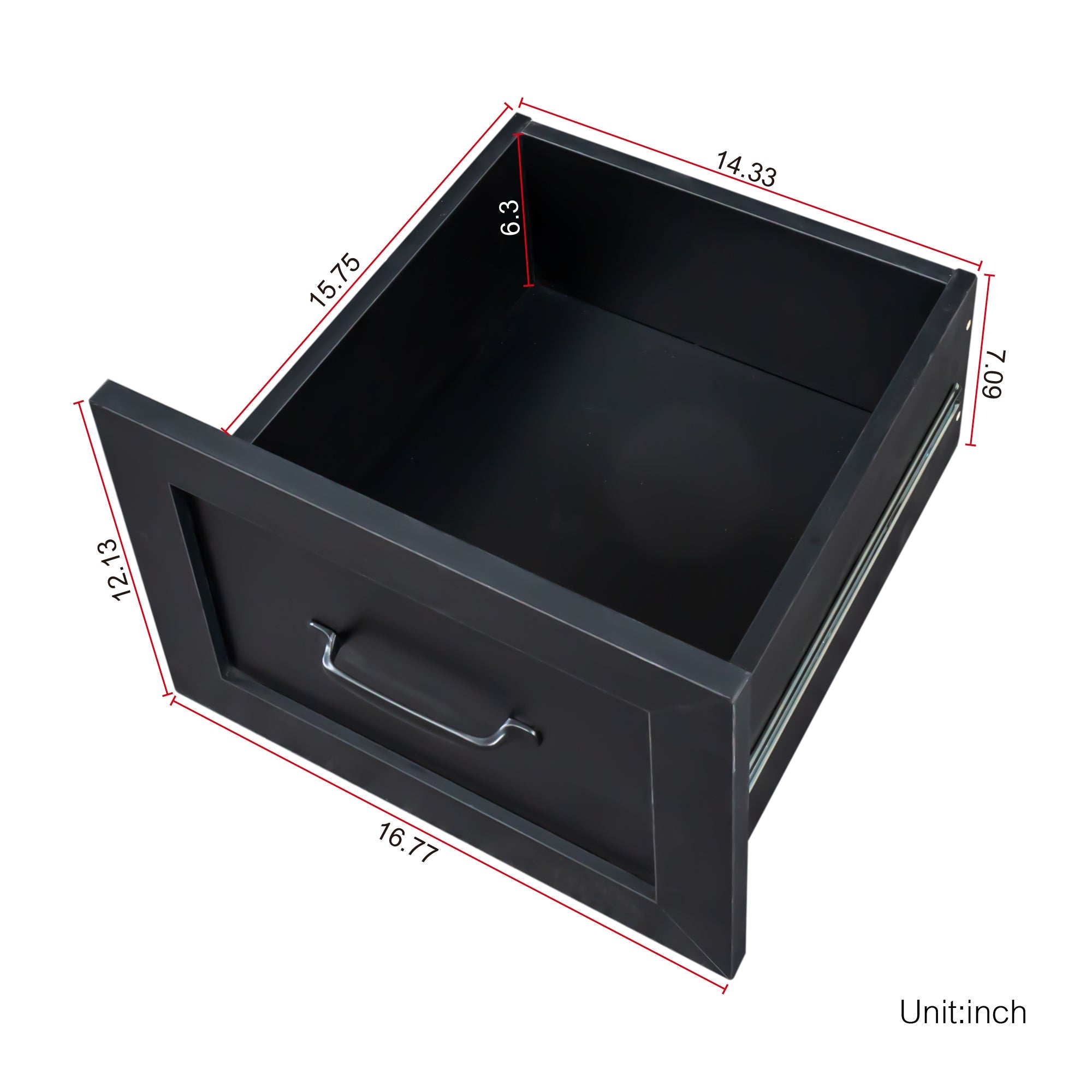Space-Saving Home Office Computer Workstation with Storage Shelves