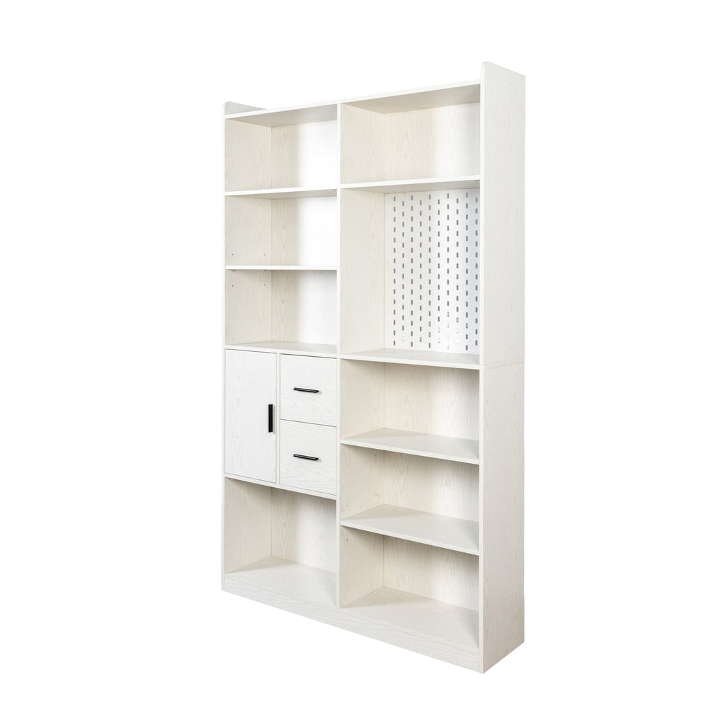 79" Tall Kitchen Pantry Cabinet with Pegboard