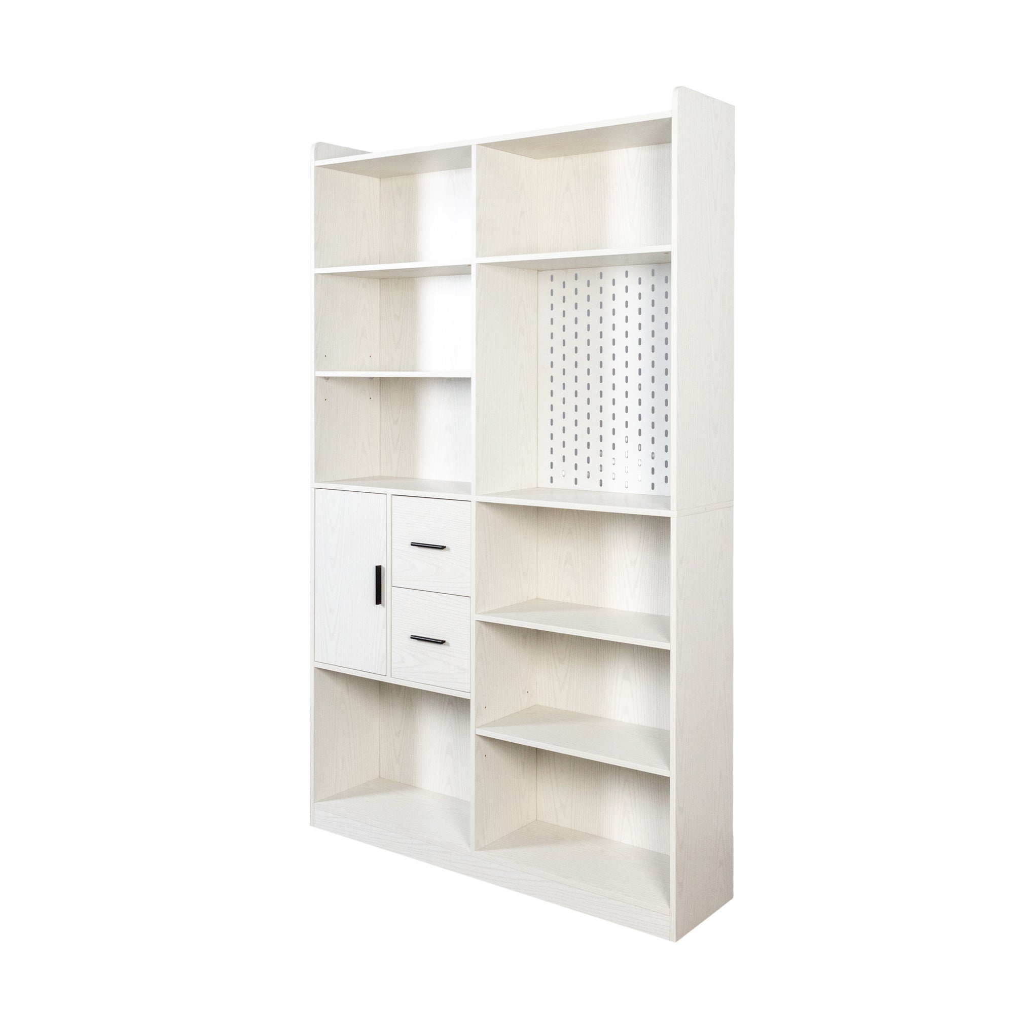 79" Tall Kitchen Pantry Cabinet with Pegboard