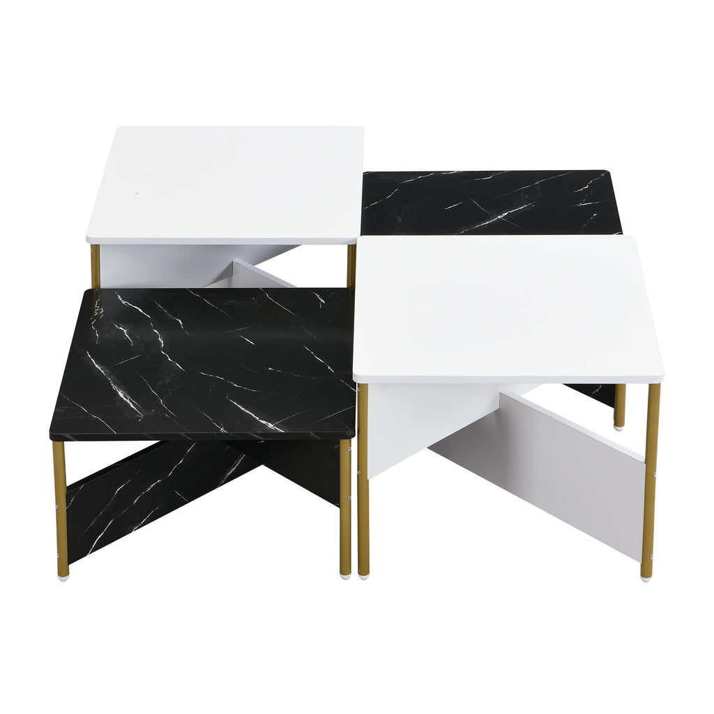 Modern Nesting Coffee Tables Set of 4
