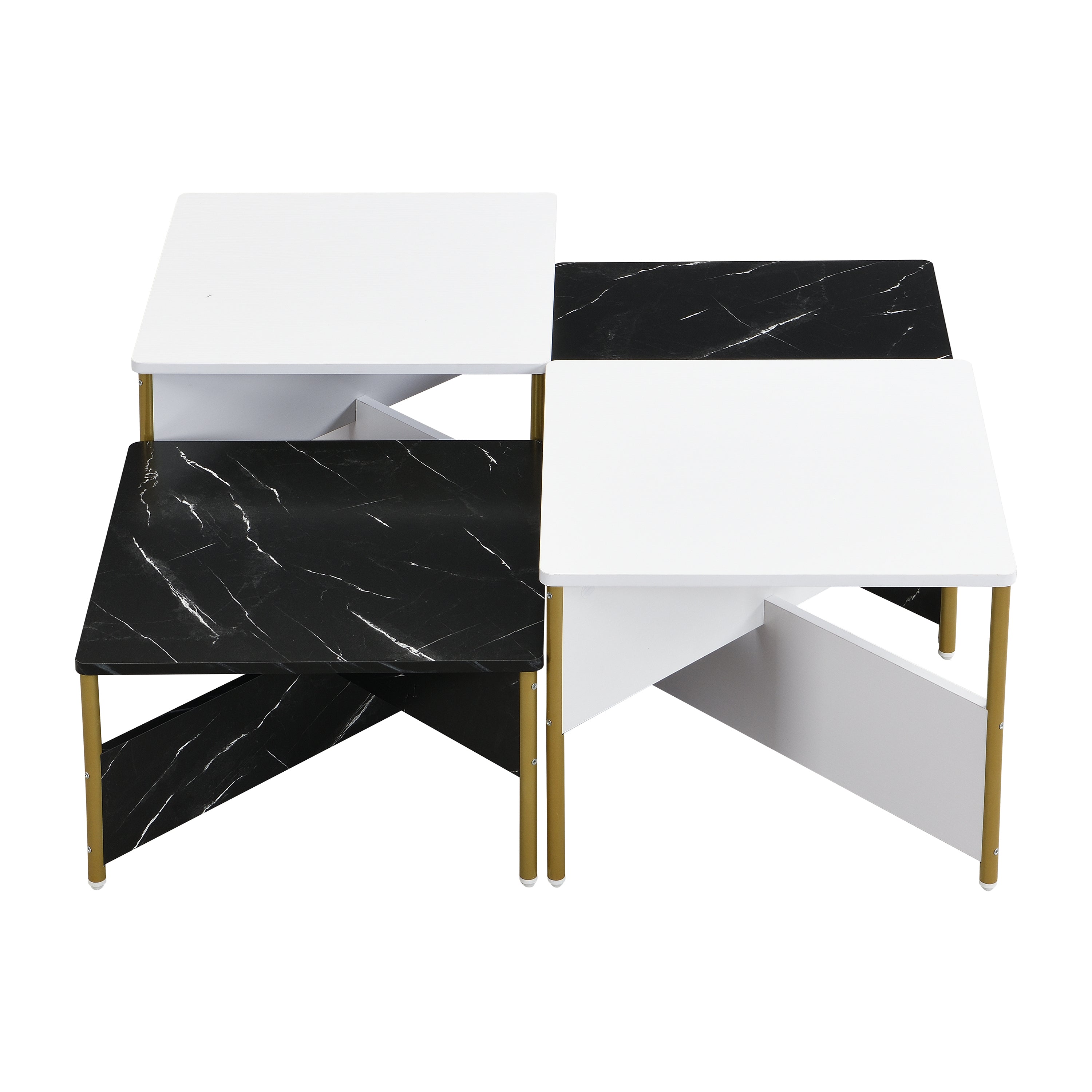 Modern Nesting Coffee Tables Set of 4