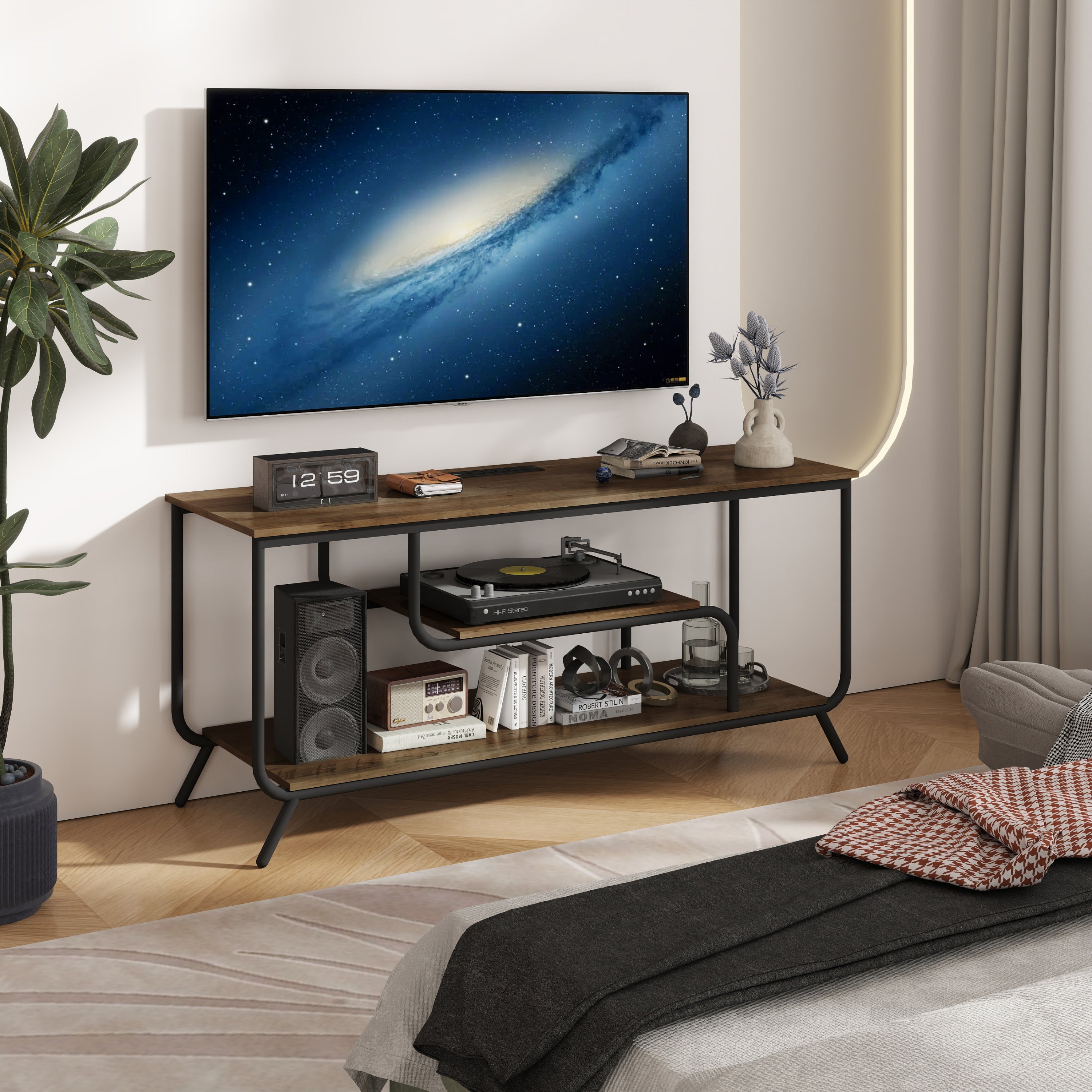 Modern TV Socket and LED Light
