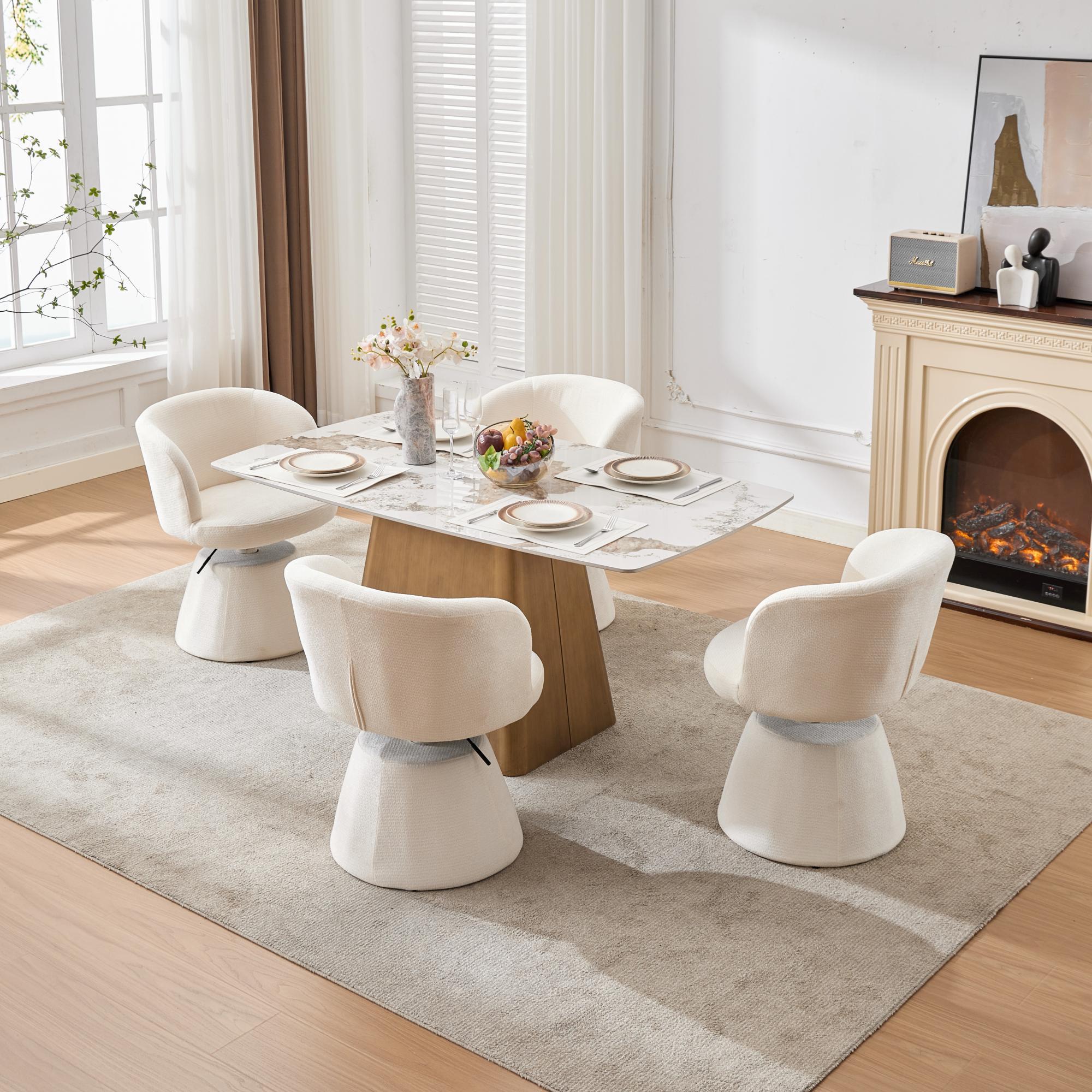 Adjustable Height 360° Swivel Ergonomic Bar Stool