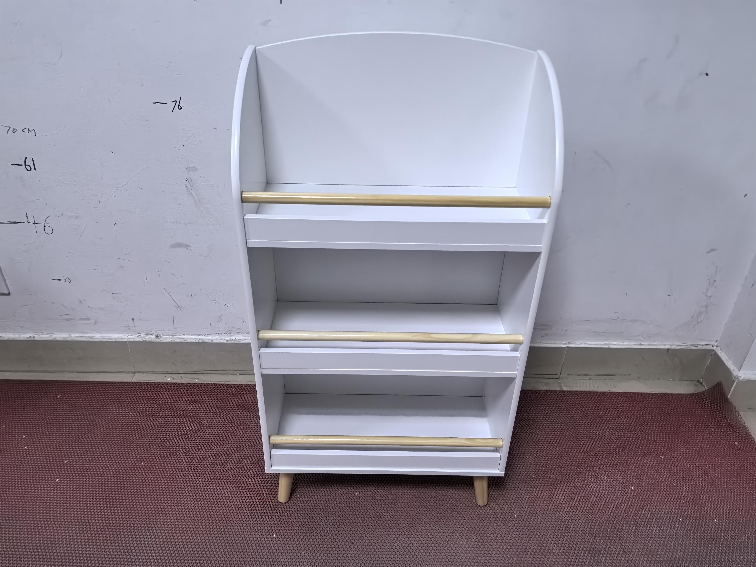 Kids 3-Tier Toy Storage Cabinet