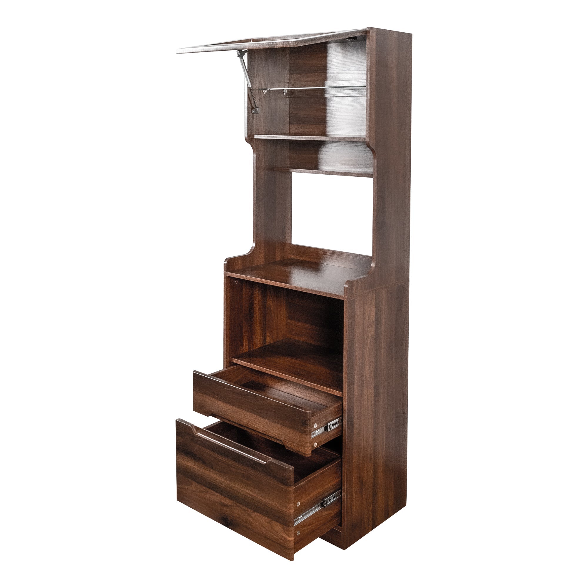 Farmhouse Kitchen Freestanding Buffet Sideboard Coffee Bar Cabinet
