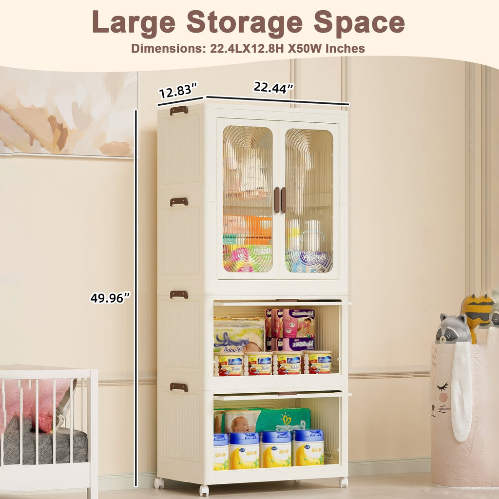 Portable Wardrobe Closet Storage Organizer