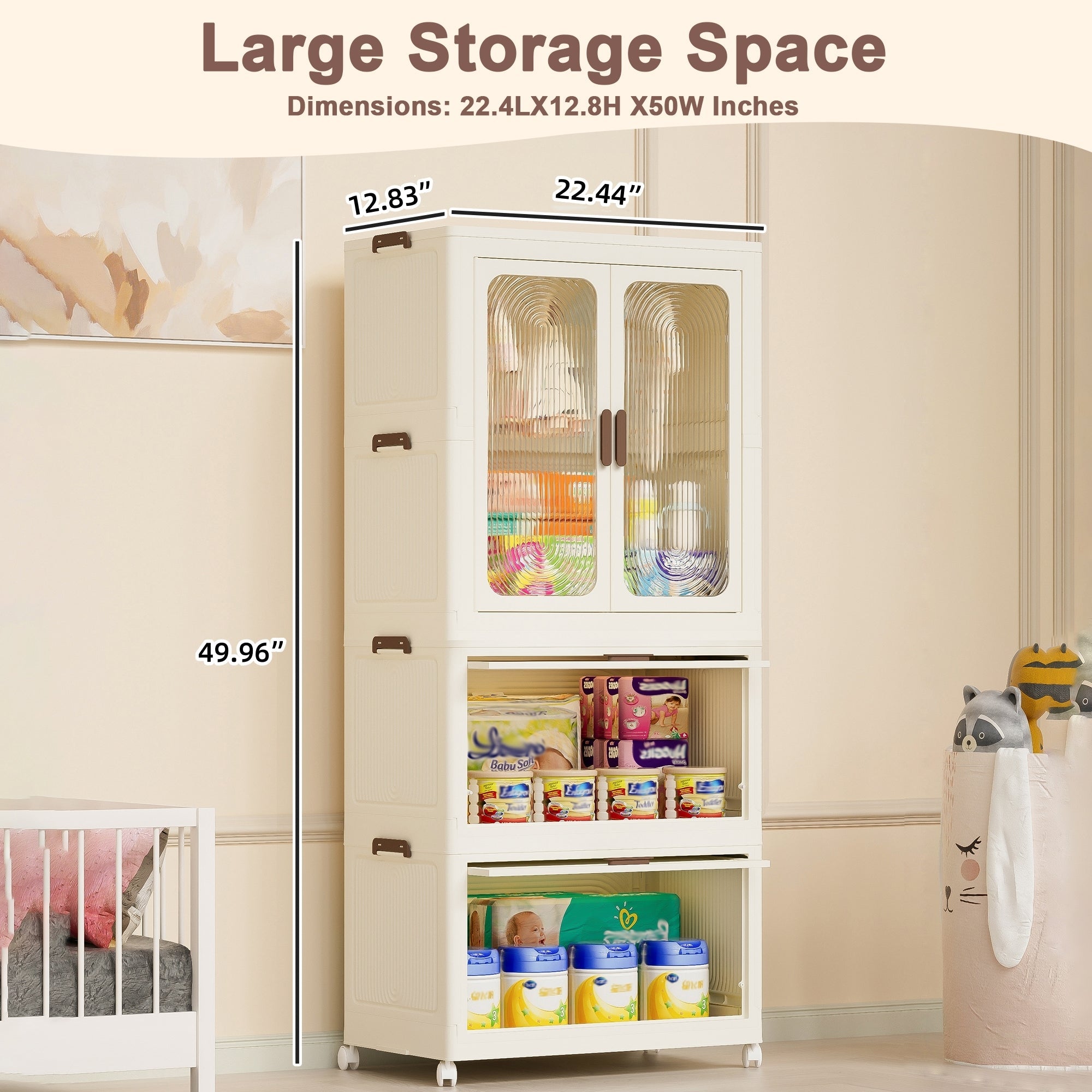 Portable Wardrobe Closet Storage Organizer
