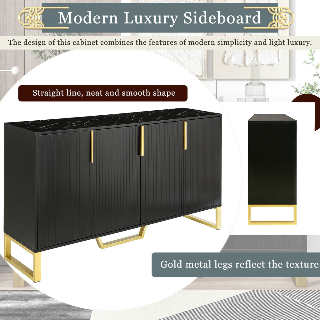Modern Sideboard with Four Doors