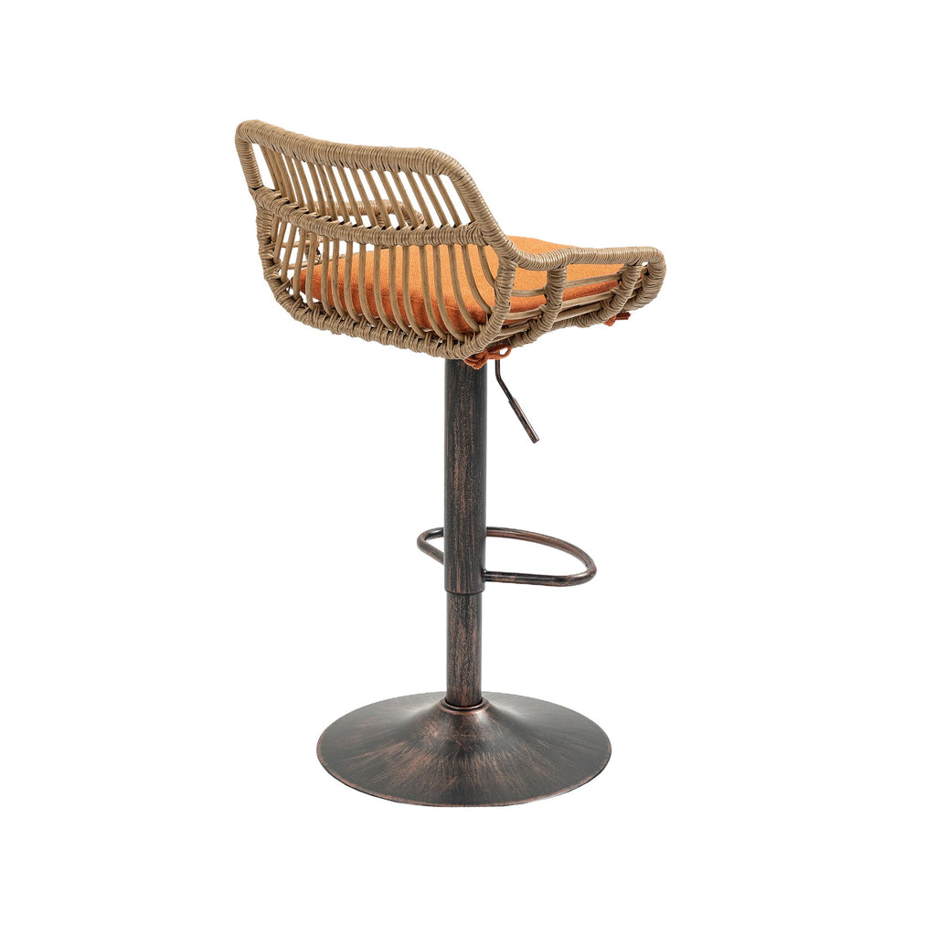 Modern Swivel Bar Stools (Set of 2)