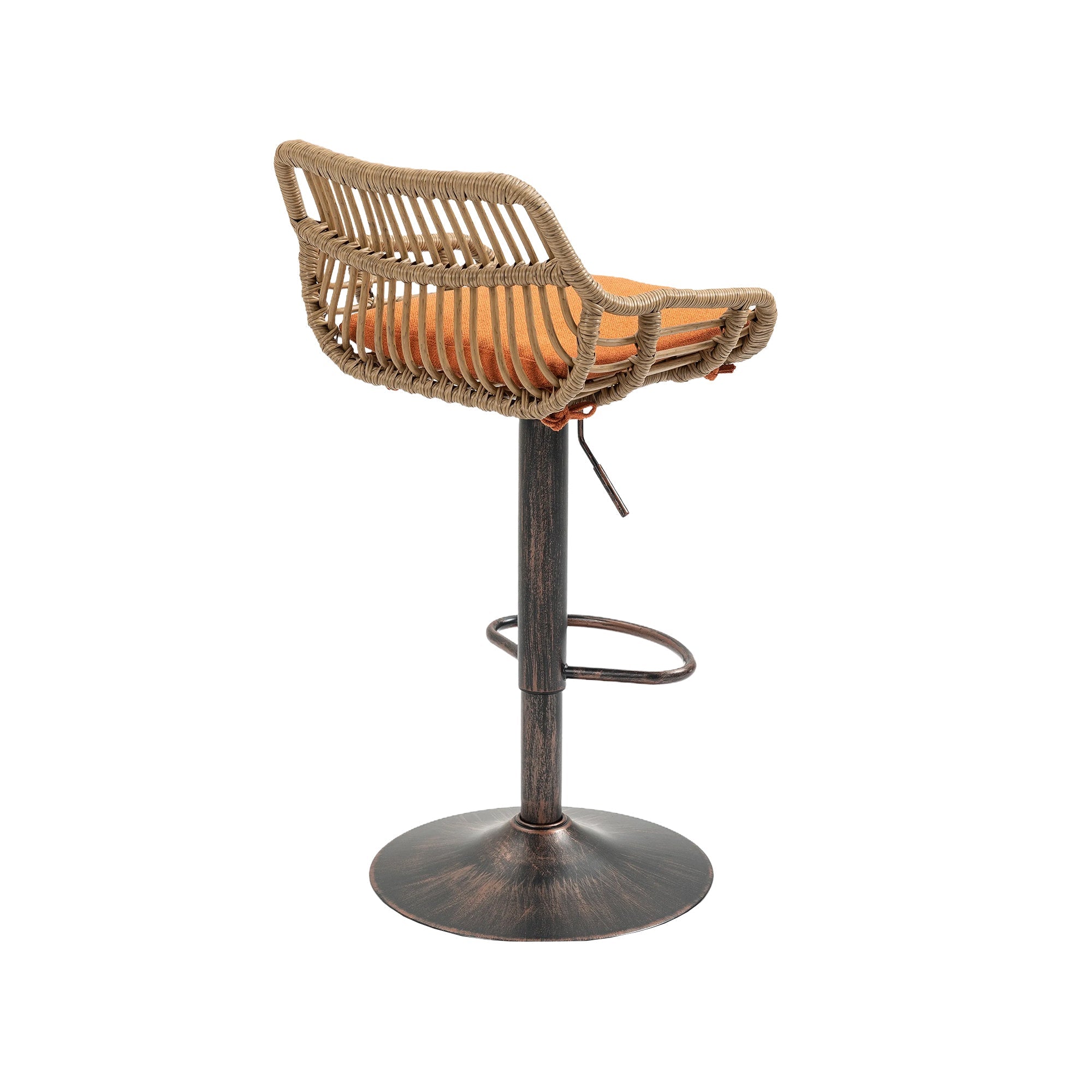 Modern Swivel Bar Stools (Set of 2)