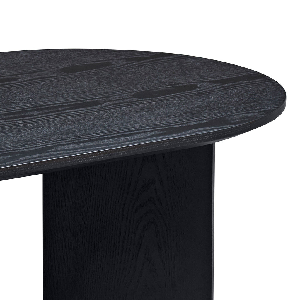 Length 39.37 Inch MDF Oval Coffee Table