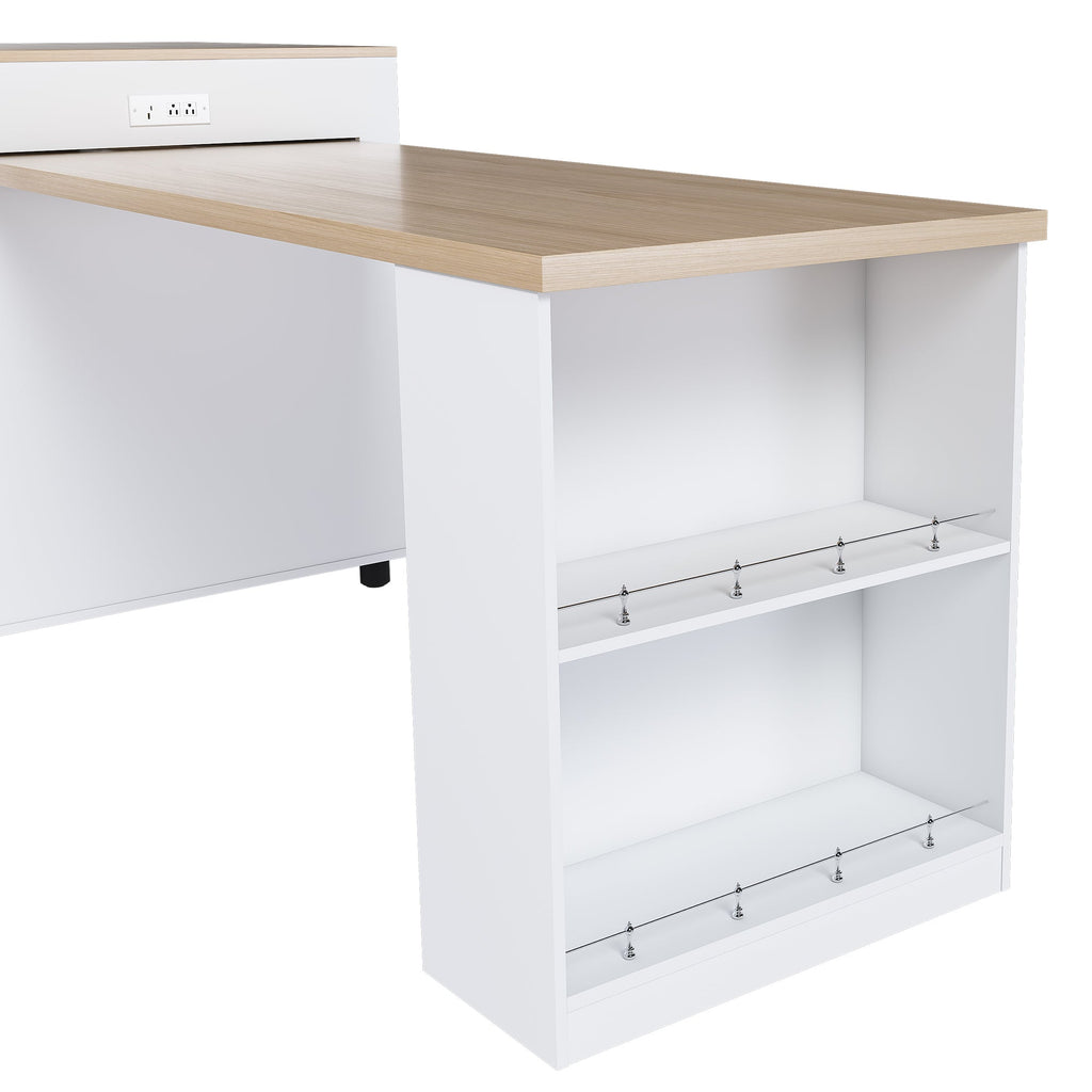 Expandable Kitchen Island with Dining Table
