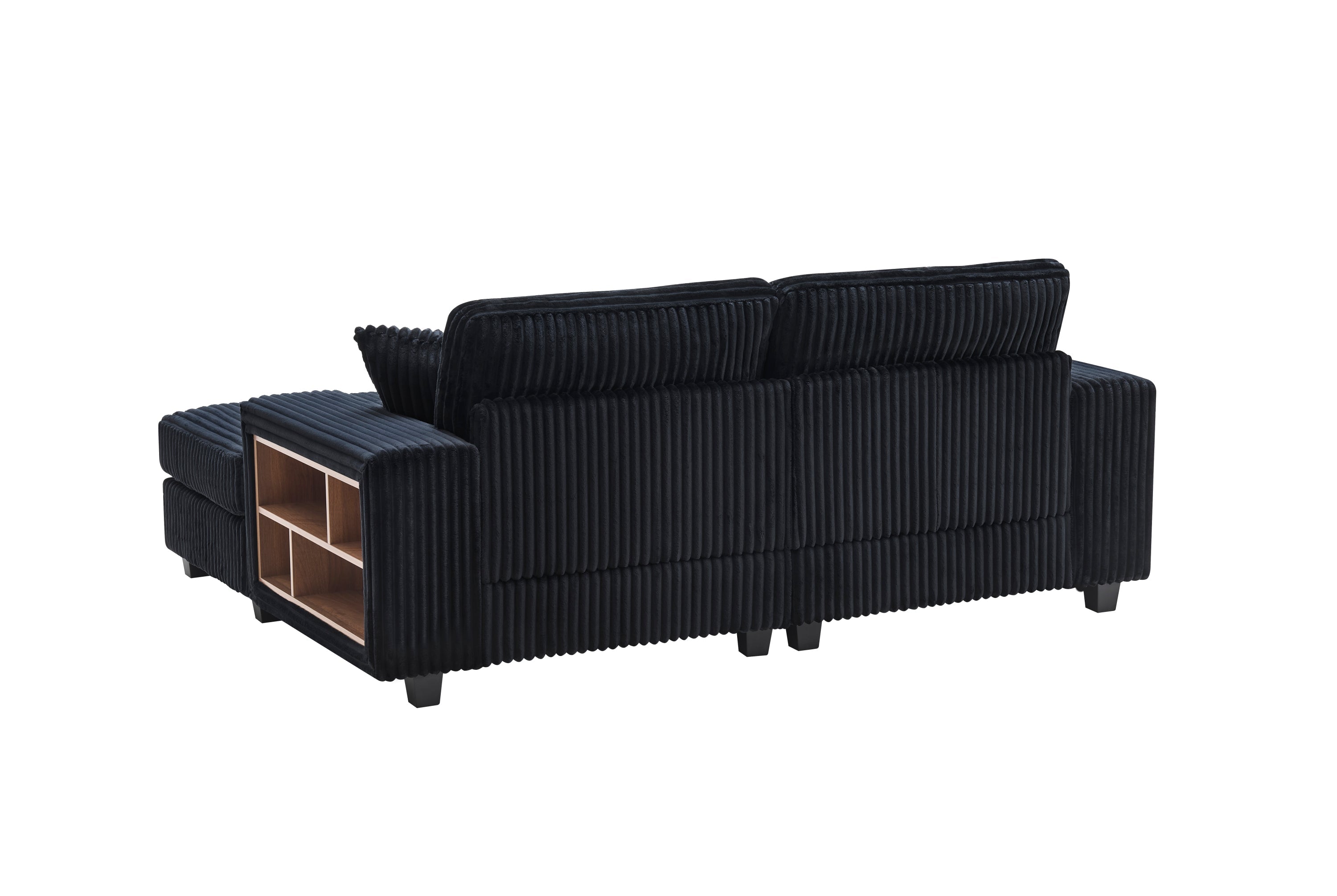 Convertible Sleeper Sectional Sofa with Storage