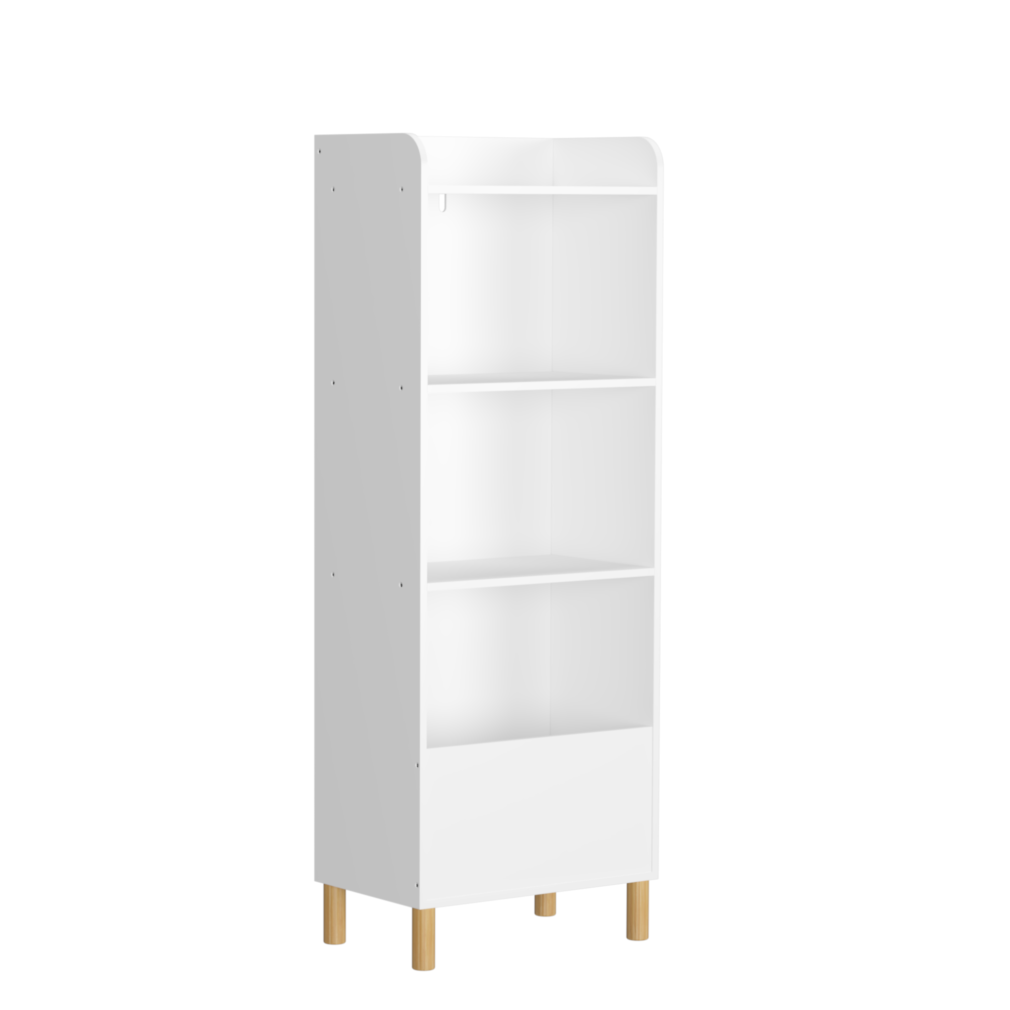 Kids 4-Tier Toy Storage Cabinet