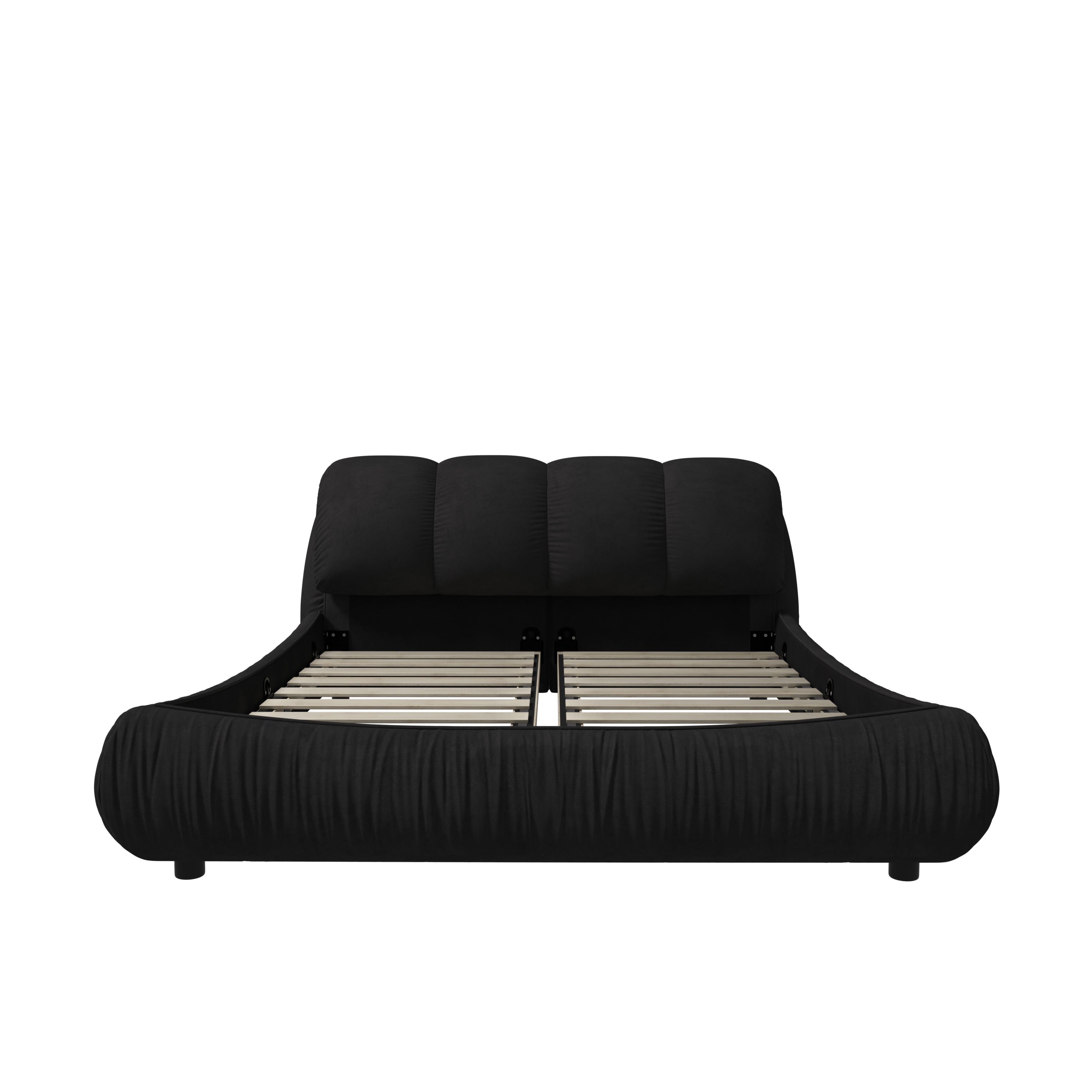 King/Queen Size Luxury Upholstered Platform Bed