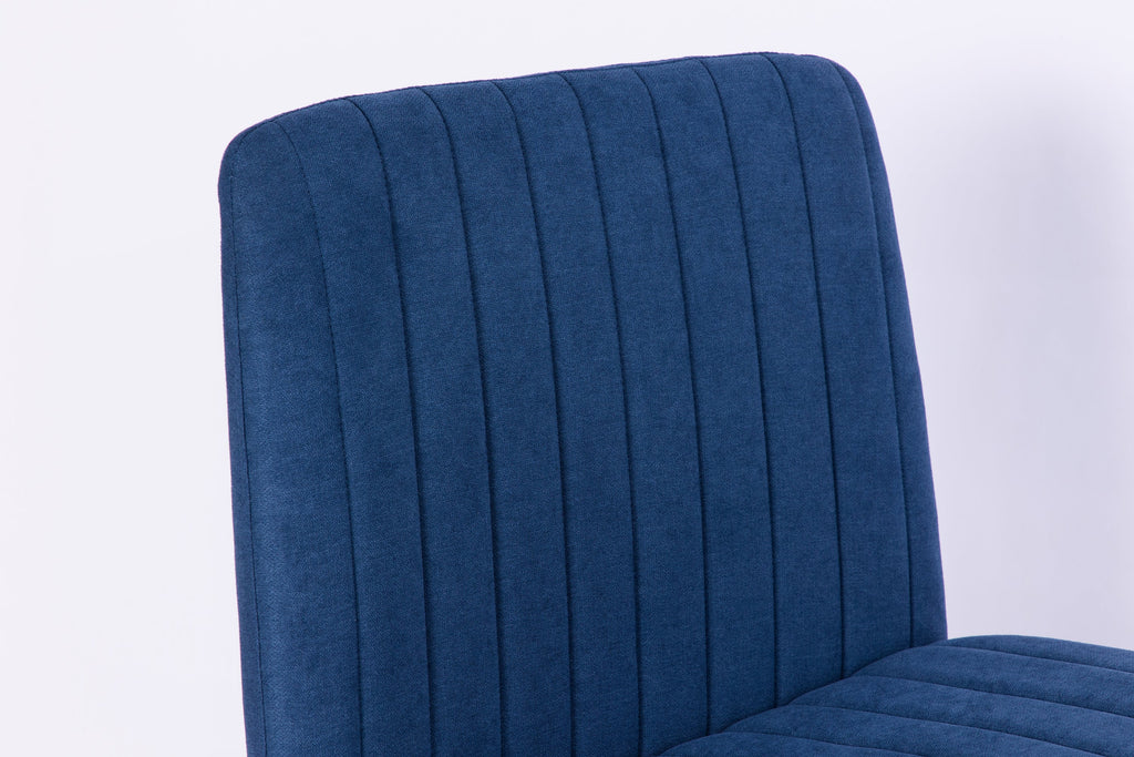 Criss Cross Armless Office Chair with Wheels