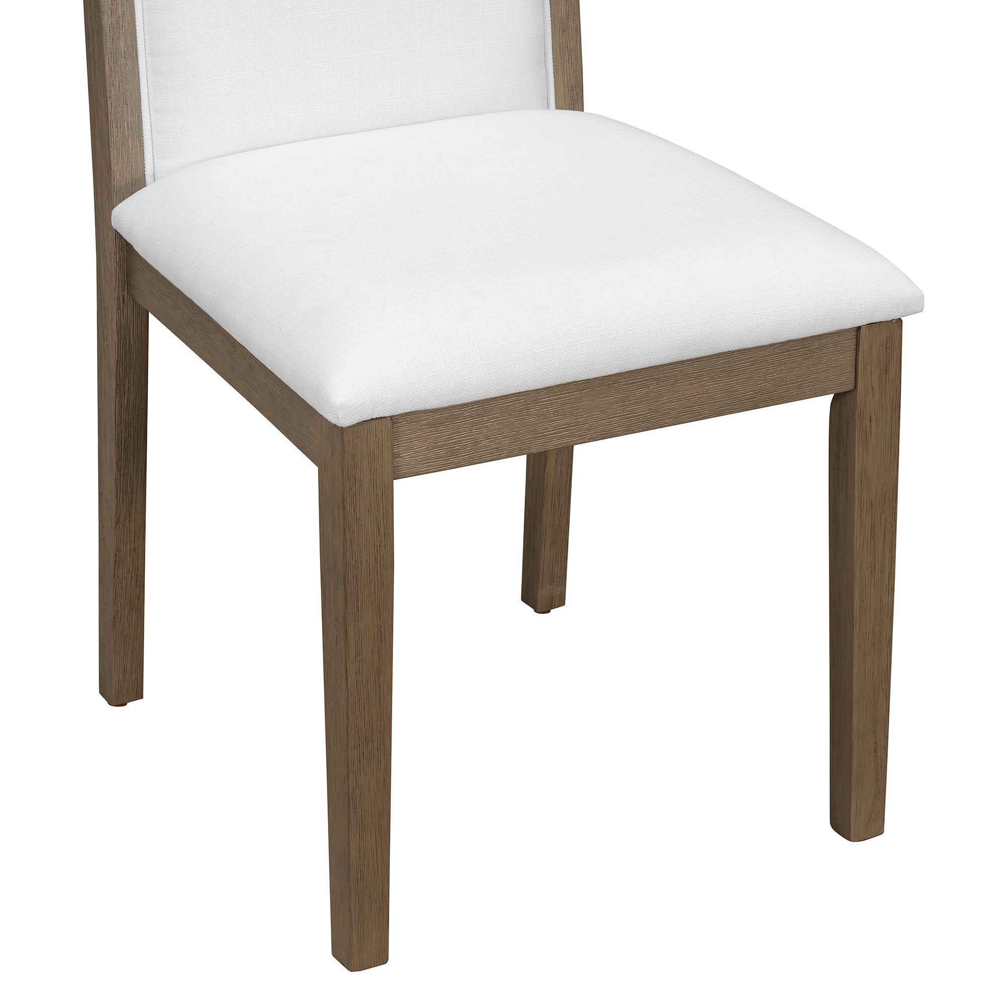 Vintage Extendable Dining Table Set with 4 Upholstered Chairs