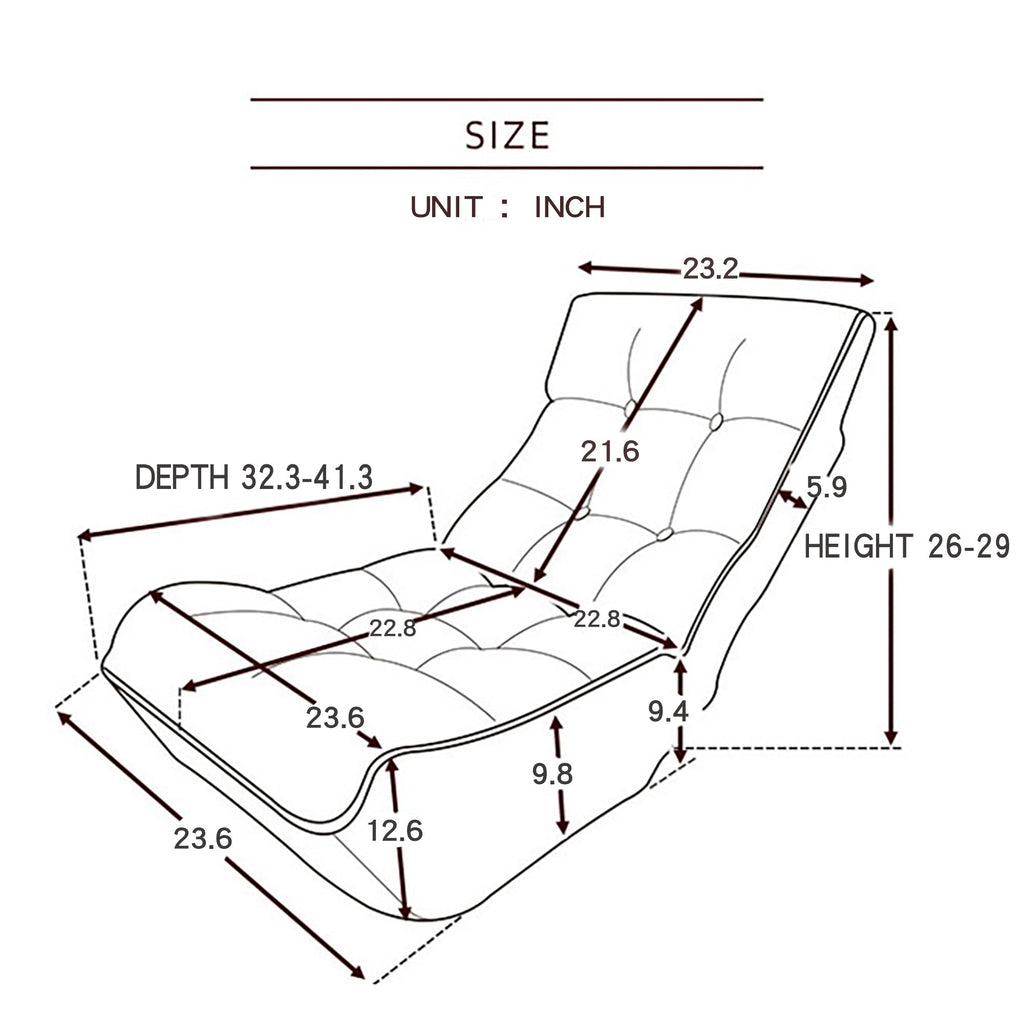Lazy Balcony Leisure Reclining Chair