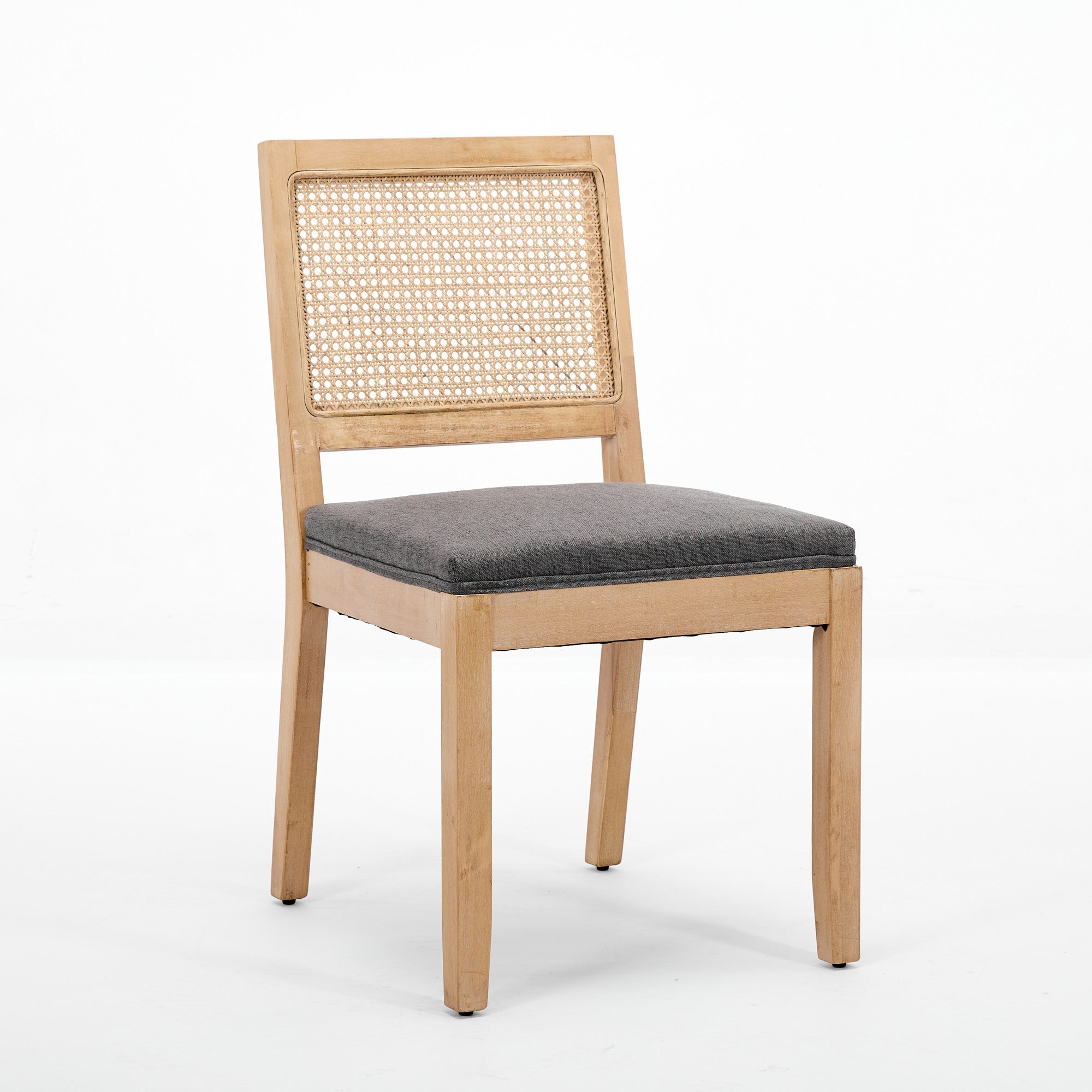 Farmhouse Rattan Dining Chairs (Set of 2)