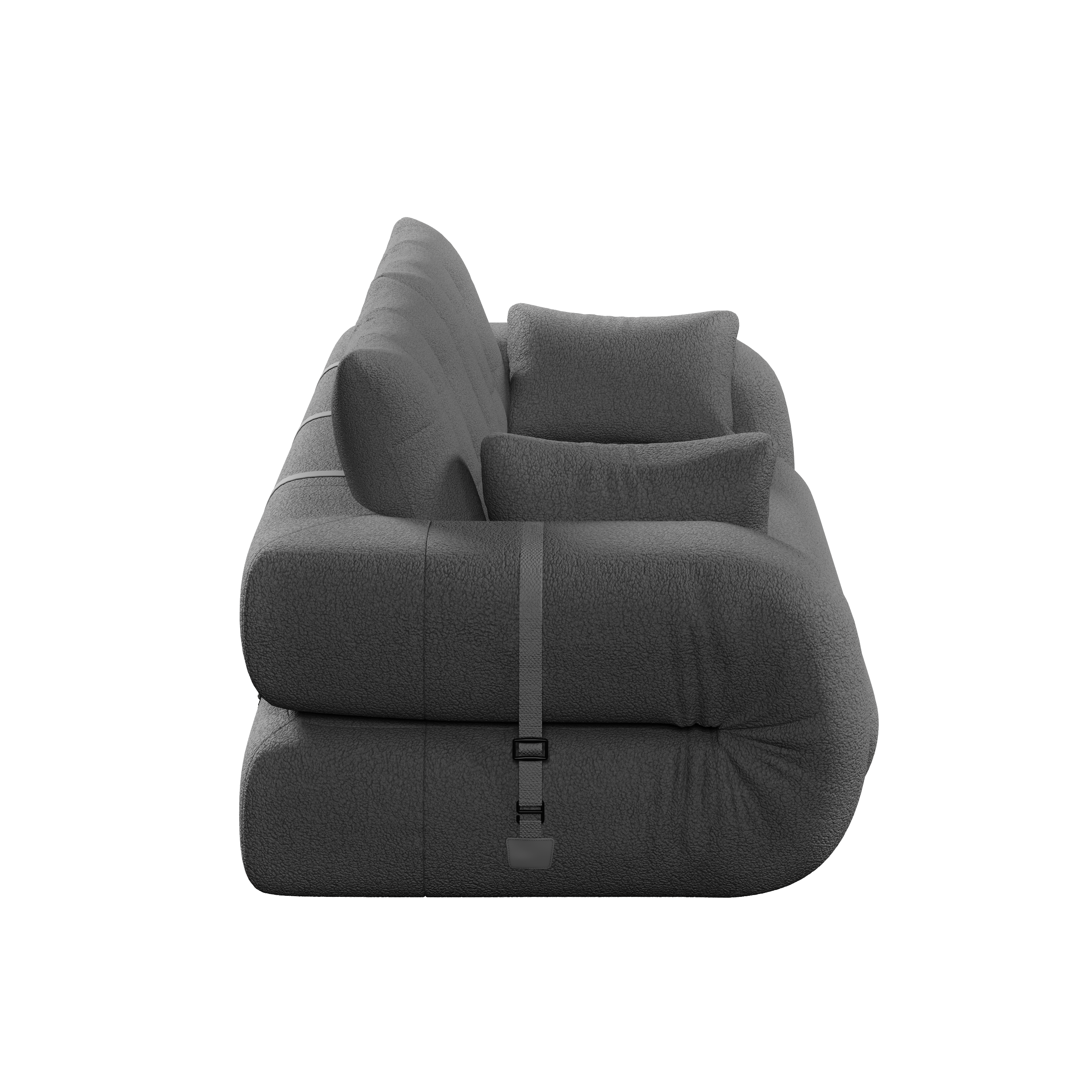 78.7 ' Multi-Functional Teddy Foldable Sofa Bed
