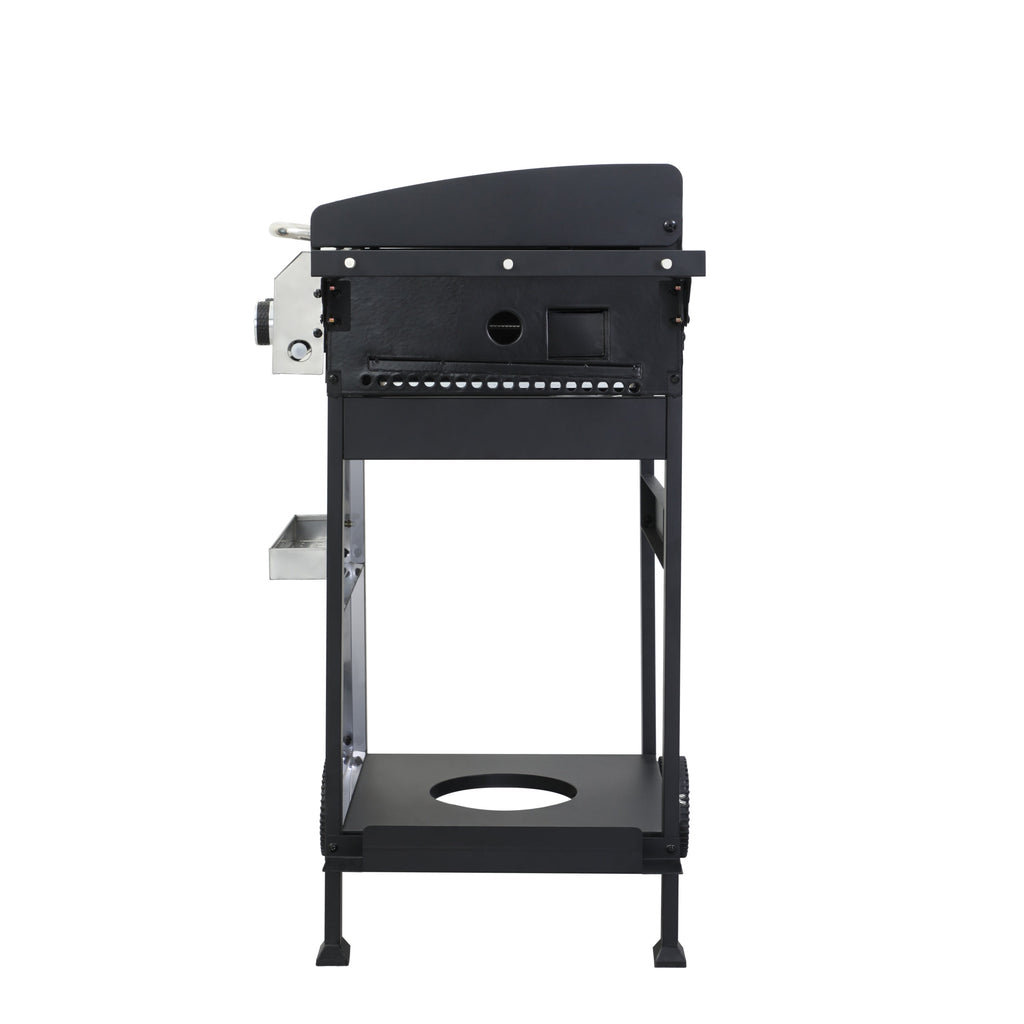 3 Burner Propane Gas BBQ Grill 36900BTU Stainless Steel Cooking Surface Foldable Table