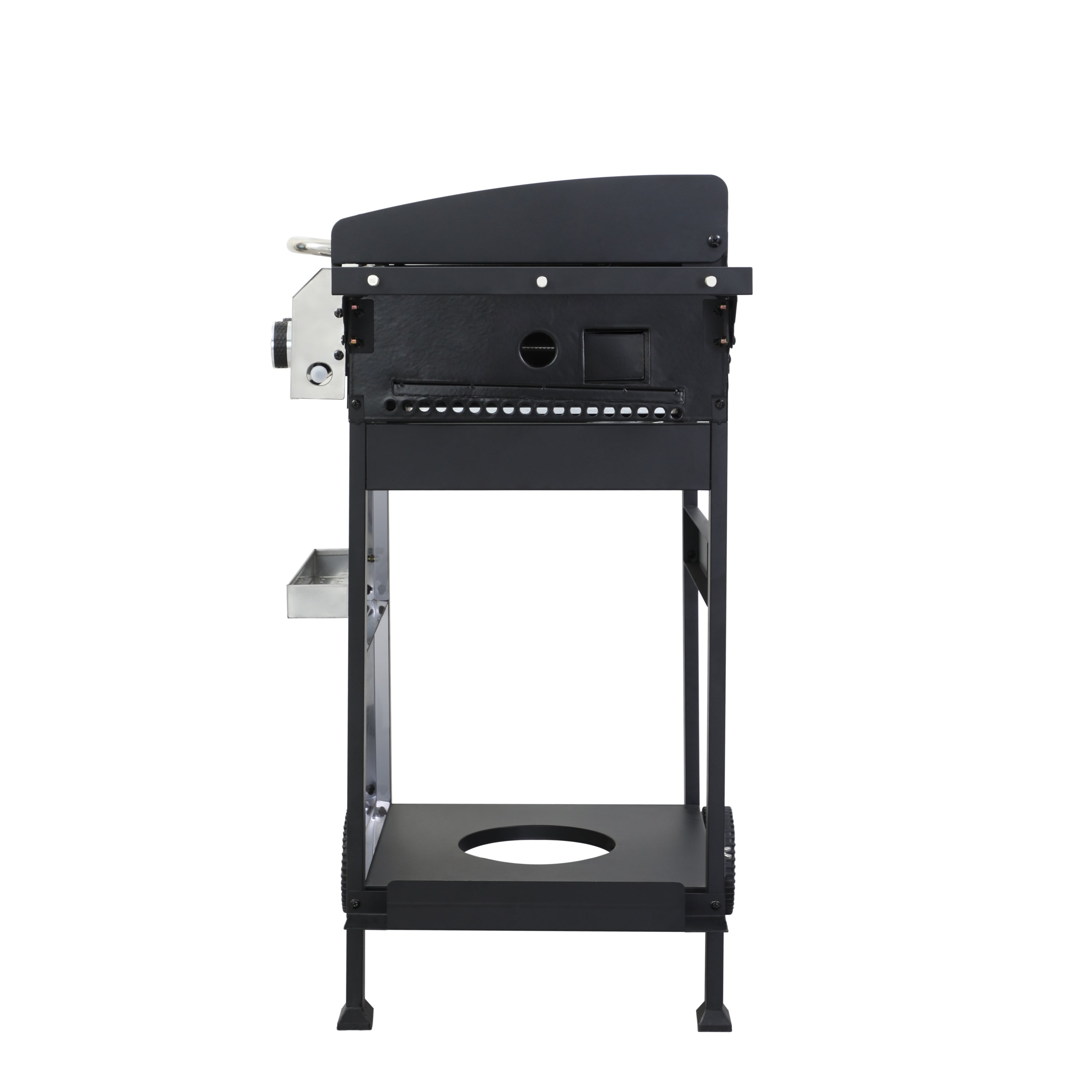 3 Burner Propane Gas BBQ Grill 36900BTU Stainless Steel Cooking Surface Foldable Table