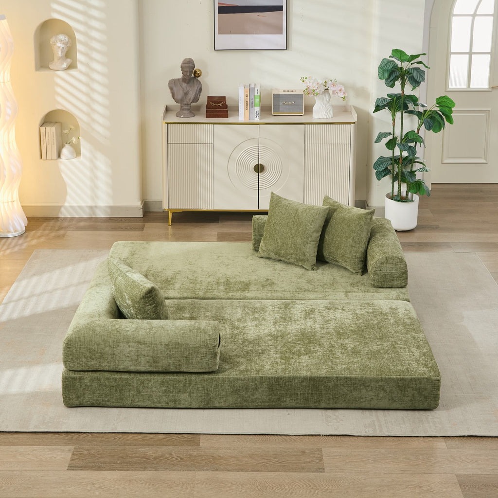 Comfy Convertible Folding Mattress Sofa Bed