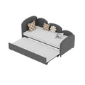 Modern Twin Size Velvet Upholstered Daybed