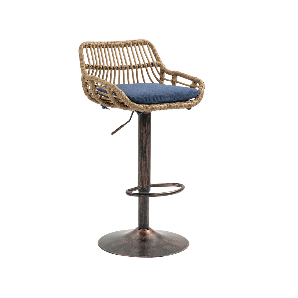 Modern Swivel Bar Stools (Set of 2)