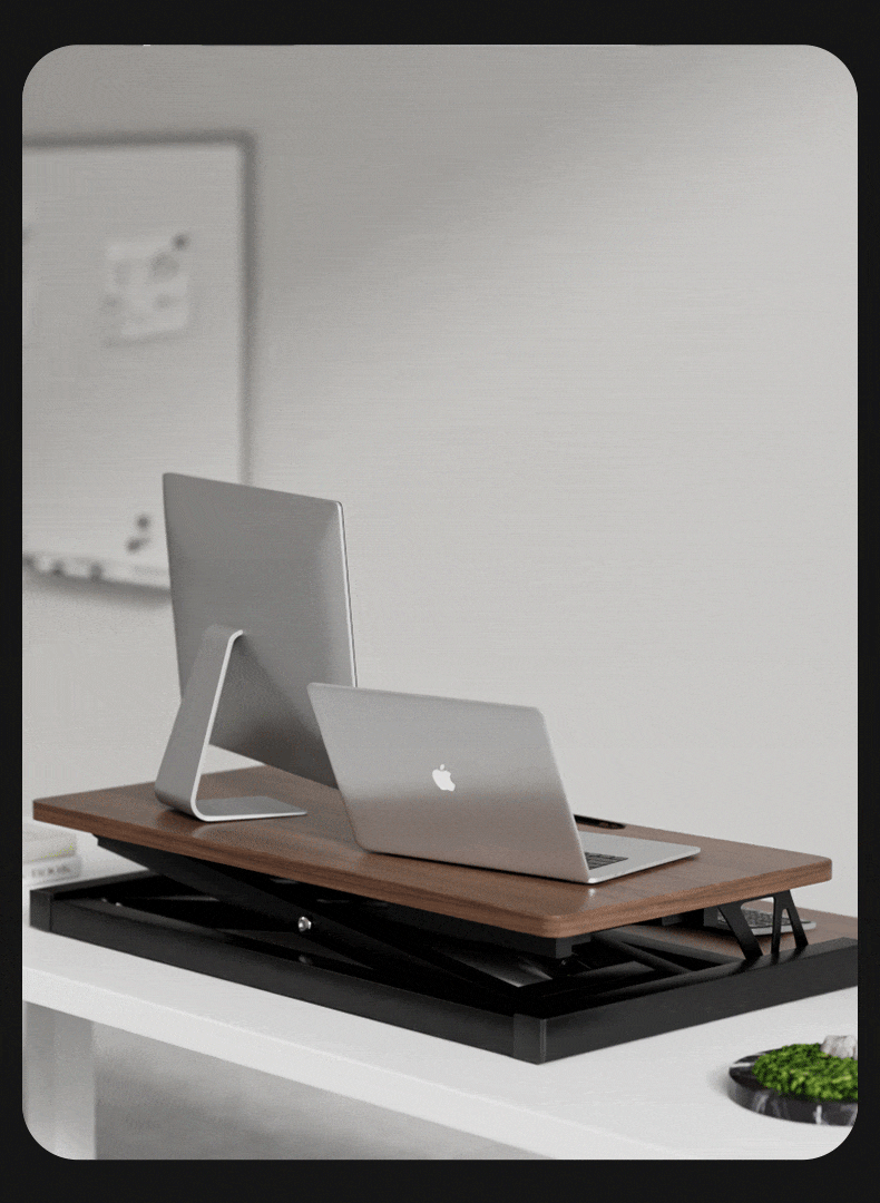 32 Inch Desk Converter Height Adjustable Sit to Stand Rise