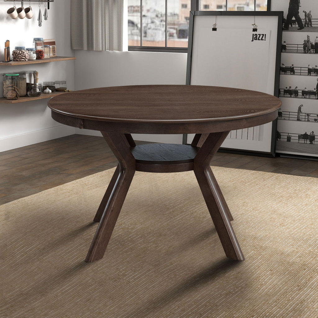 47.24''Round Rubber Wood Dining Table (1 Table)