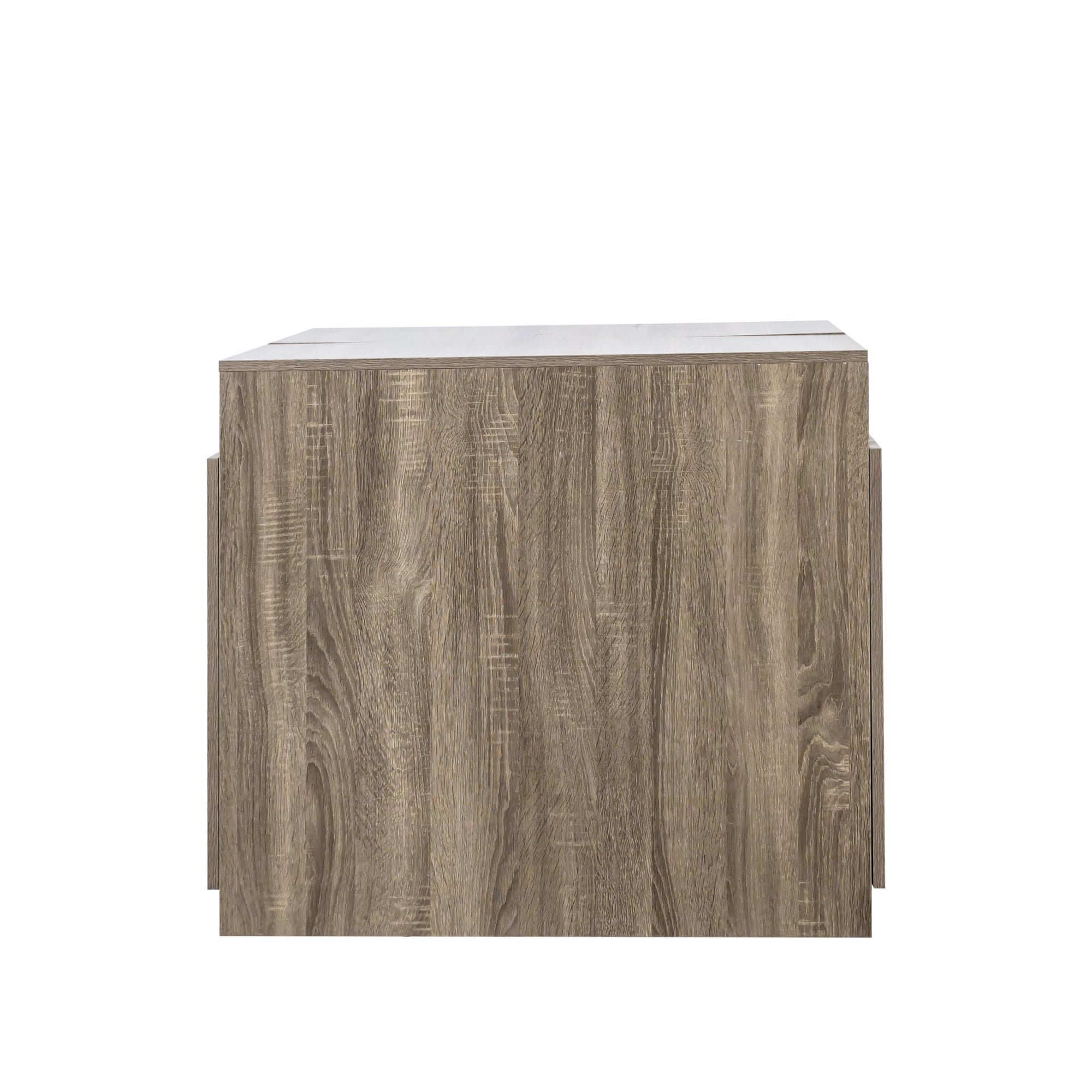 Modern Multifunctional Extendable Dining Table with Outlet