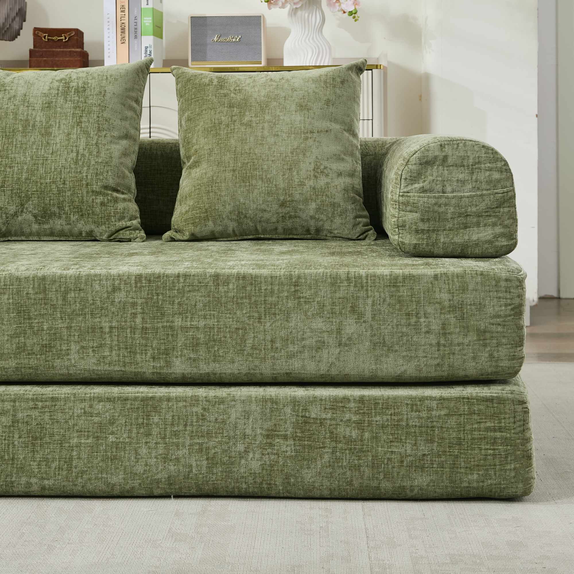Comfy Convertible Folding Mattress Sofa Bed