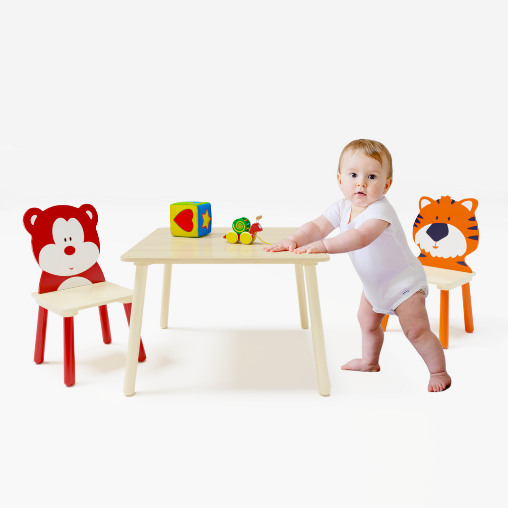 Montessori Toddler Table and Chairs Set