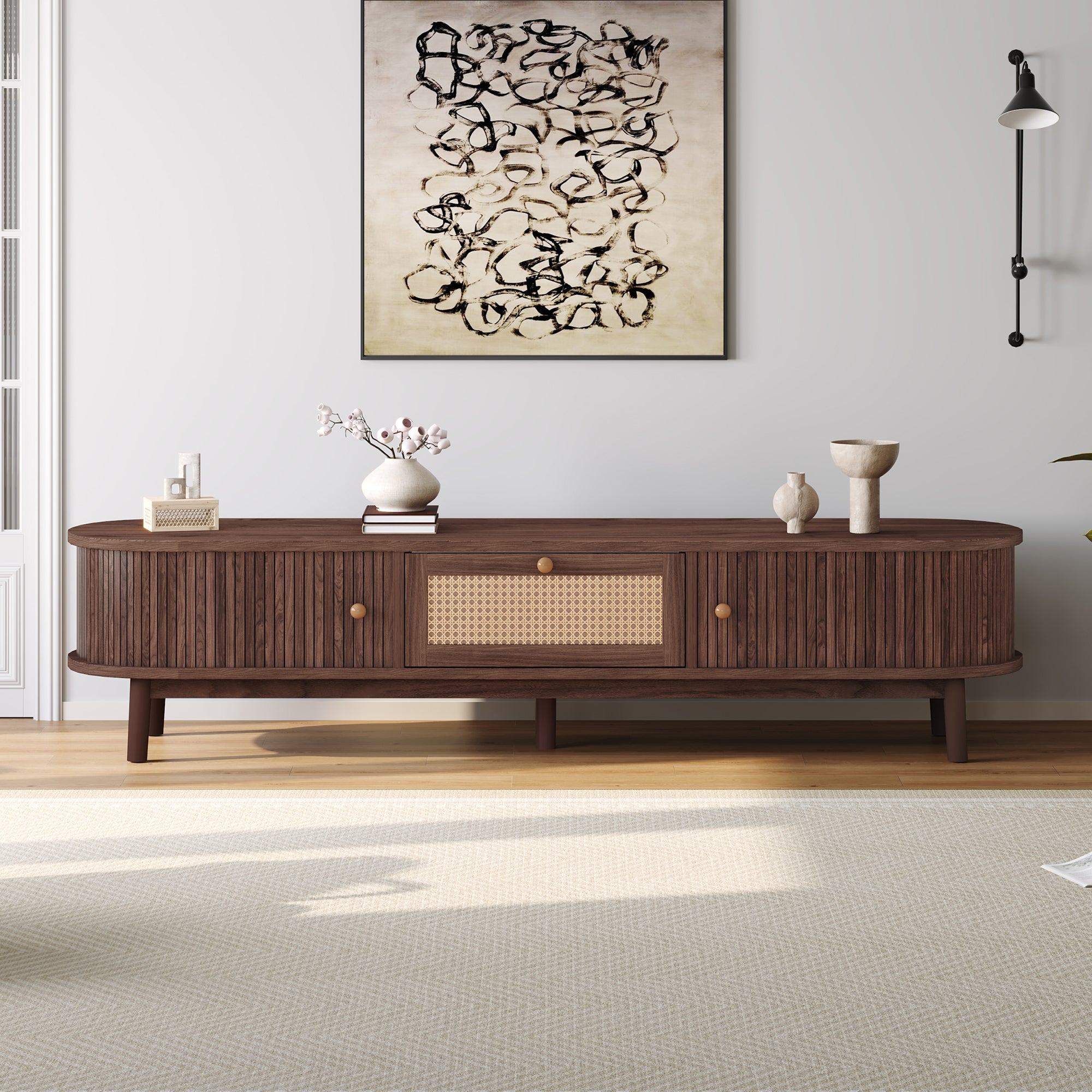 Modern Design TV Stand for 75' TVs