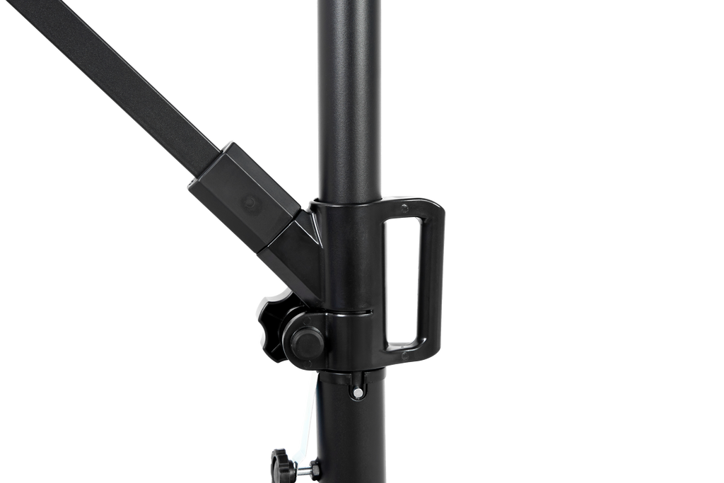 10ft Offset Patio Umbrella w/Tilt & Polyester Shade & 8 Ribs – No Base
