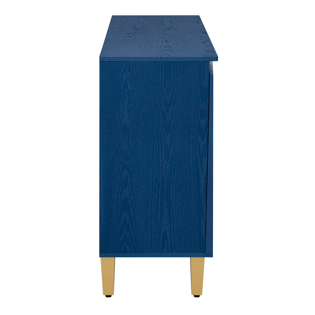 60' Retro Sideboard Cabinet with Adjustable Shelves