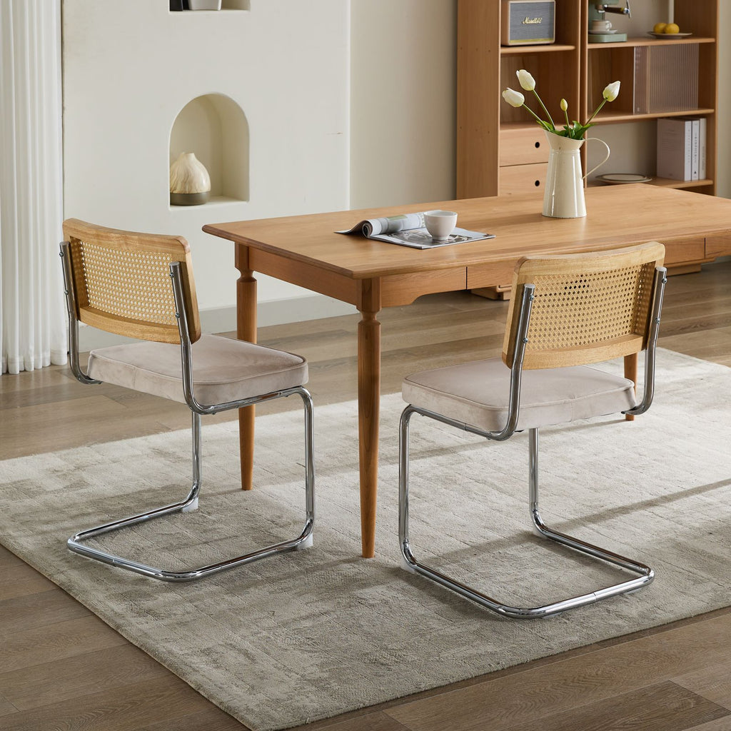 Mid Century Modern Dining Chairs (Set of 2)