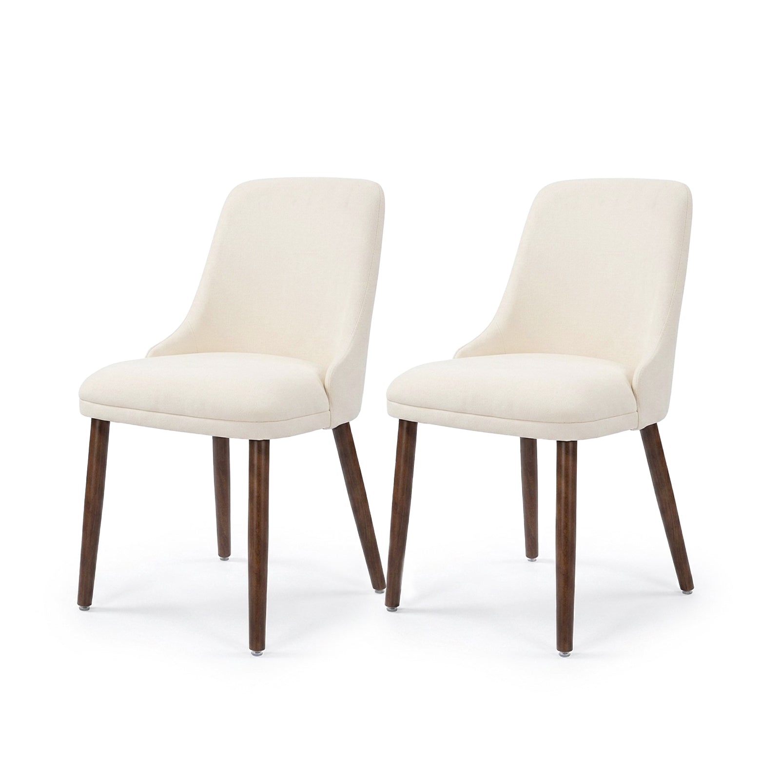 Firmoz Modern Soft Chenille Upholstered Side Chair Dining Chairs