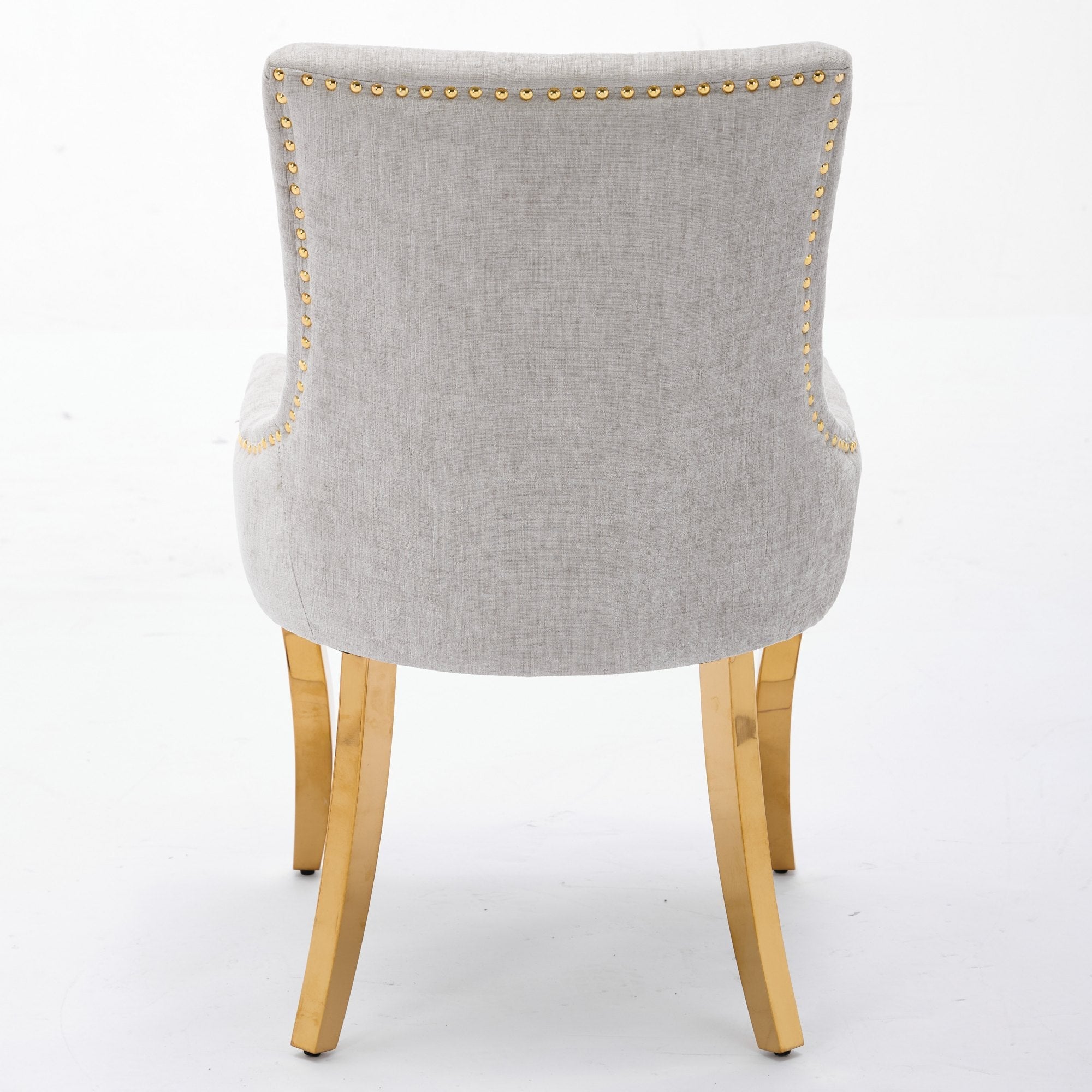 Modern Style Chenille Dining Chairs (Set of 2)