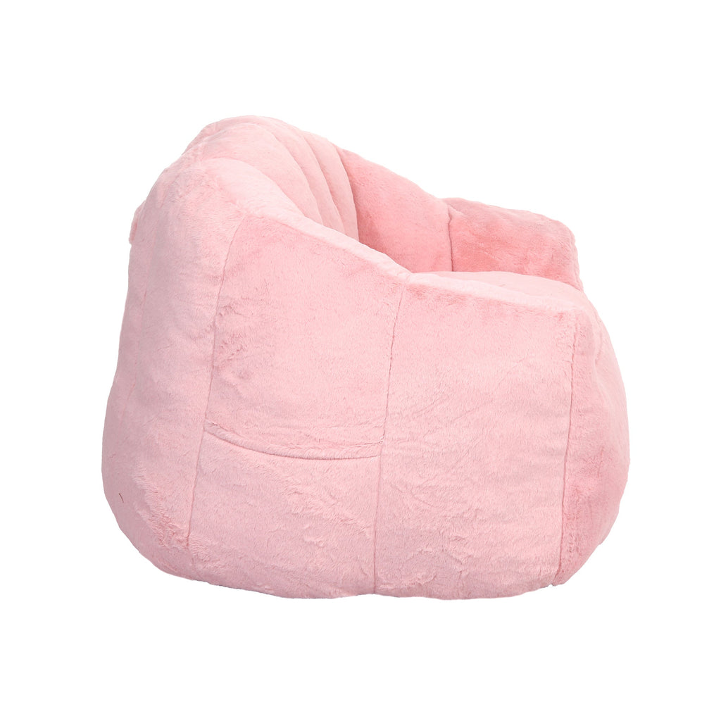 Bean Bag Sofa Chair with Armrests Stuffed