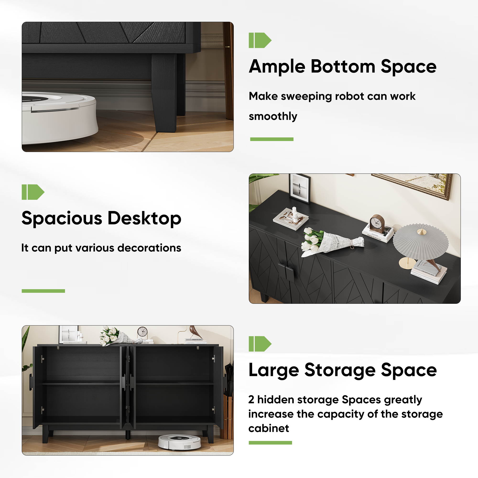 Medieval Modern Multifunctional Decorative Cabinet