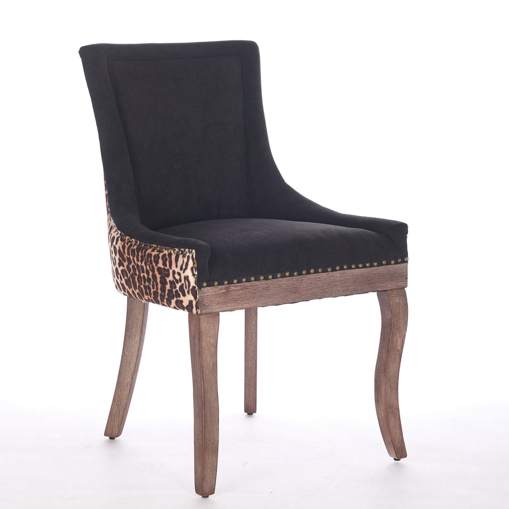 Ultra Side Thickened Fabric Dining Chair (Set of 2)