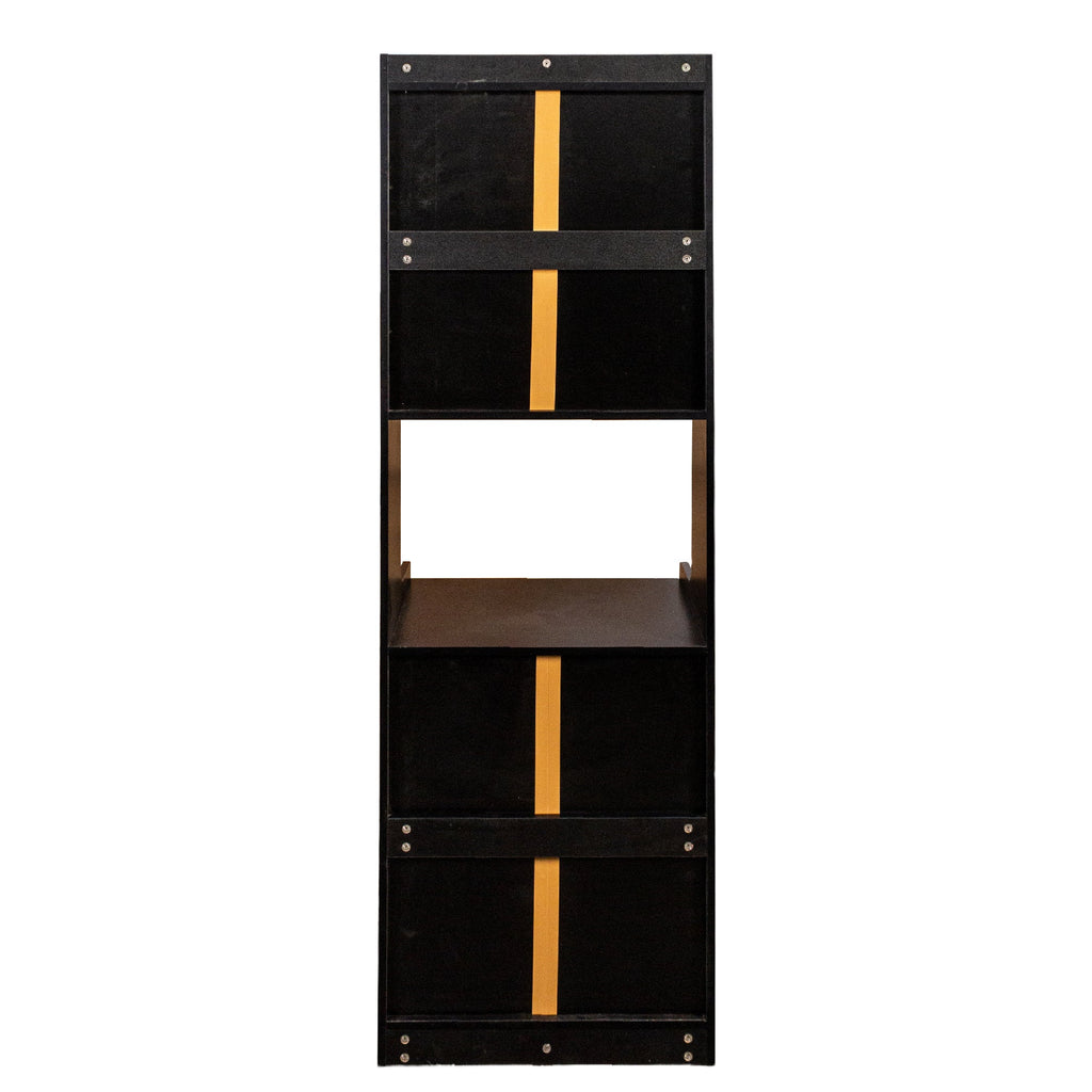 Farmhouse Kitchen Hutch Buffet Cabinet with Microwave Stand