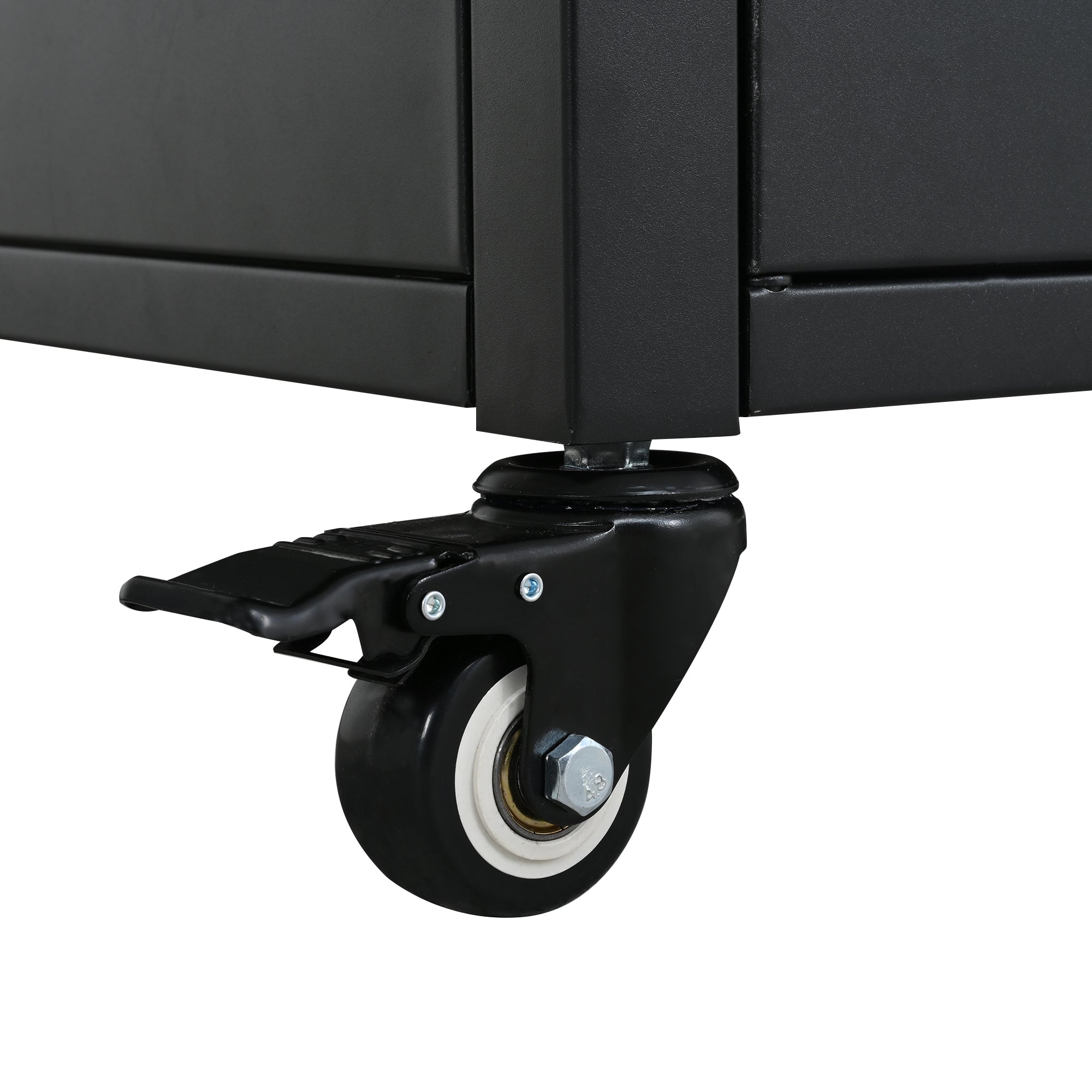 Foldable BBQ cart with storage, portable for backyard & patio cooking