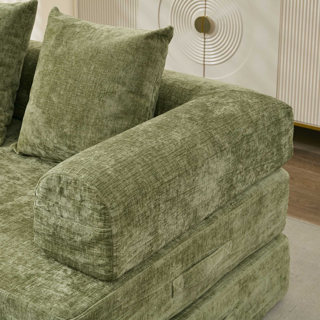 Comfy Convertible Folding Mattress Sofa Bed